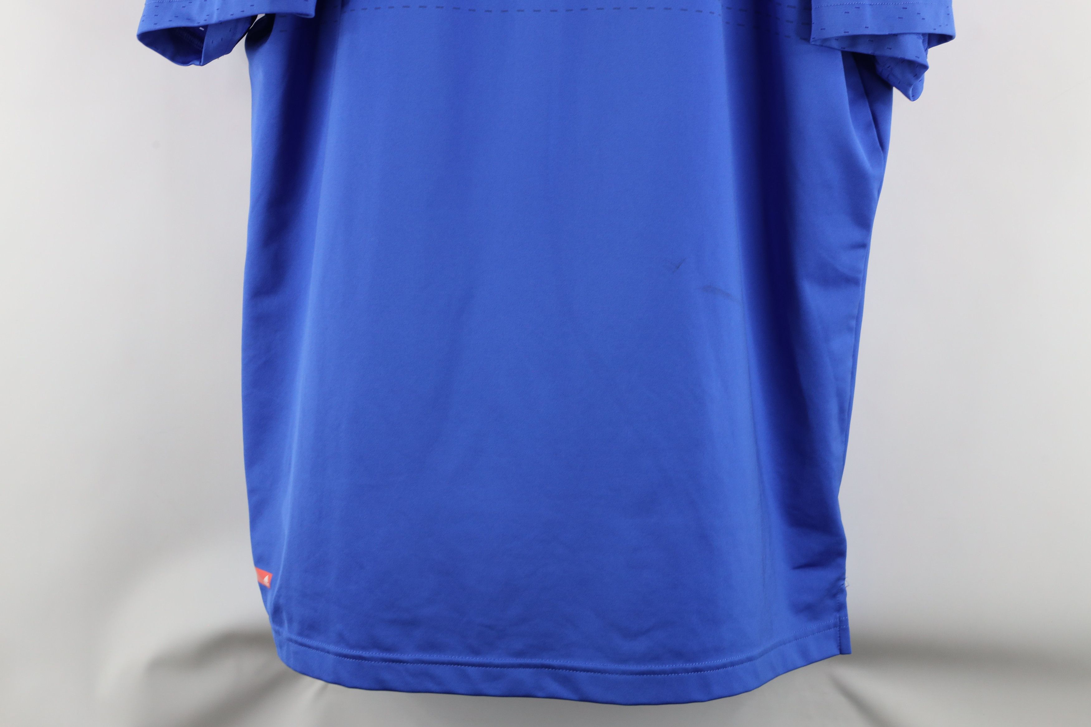 Adidas × Vintage Adidas Golf Sylwood Cup Highland Meadows Golfing Polo Blue Size US L / EU 52-54 / 3 - 3 Thumbnail