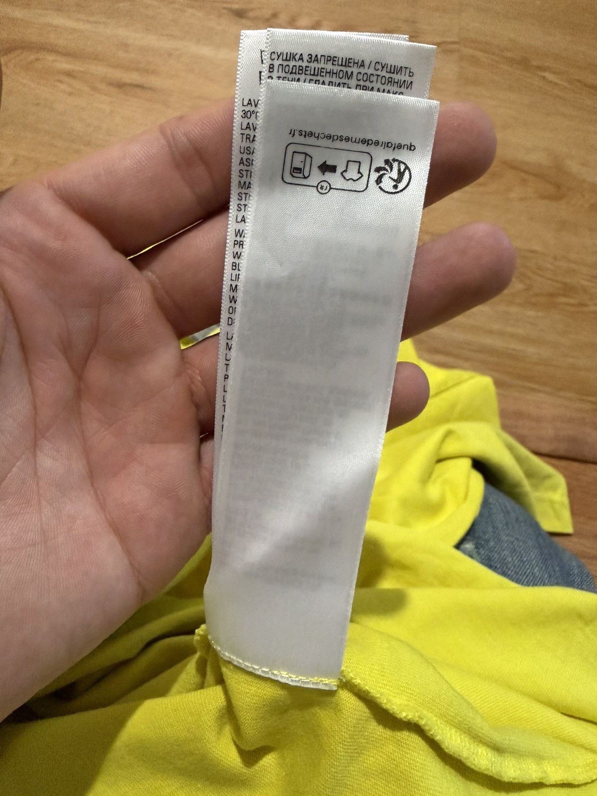 Balenciaga Balenciaga Ringer Yellow shirt Size US M / EU 48-50 / 2 - 8 Thumbnail