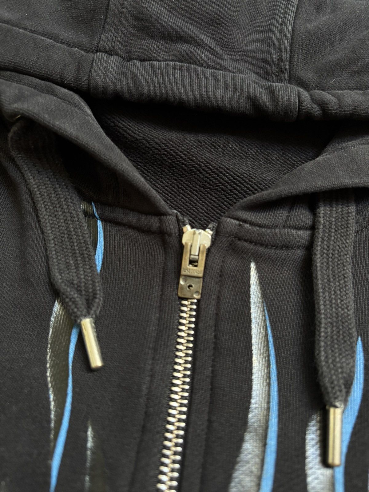 Just Cavalli archive just cavalli rare flames zip up hoodie L Size US L / EU 52-54 / 3 - 5 Thumbnail