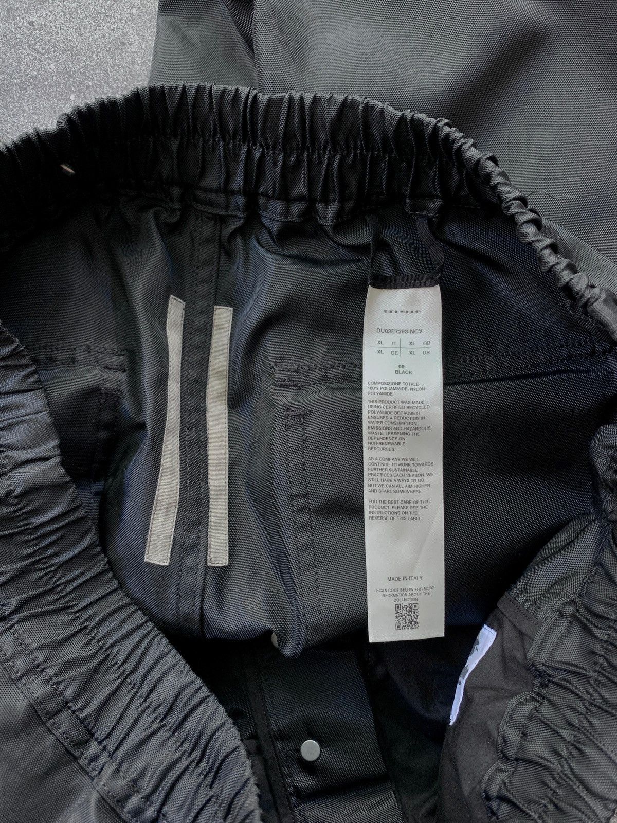 Rick Owens FREE TAX! Nylon Wideleg Pusher Pants Size US 34 / EU 50 - 18 Thumbnail
