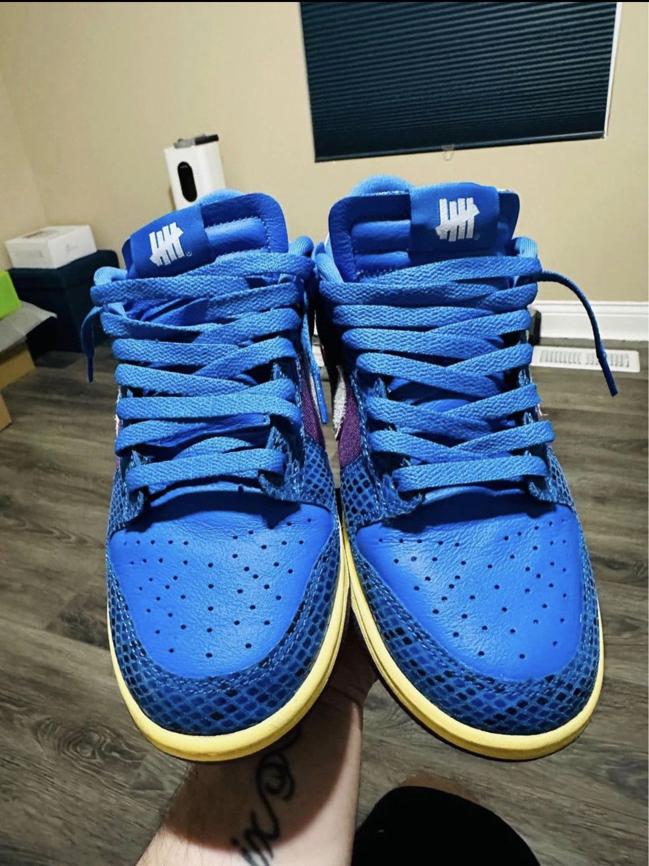 Nike × Undefeated Nike Dunk Low x Undefeated 5 on it af1 Size US 7.5 / EU 40-41 - 1 Thumbnail