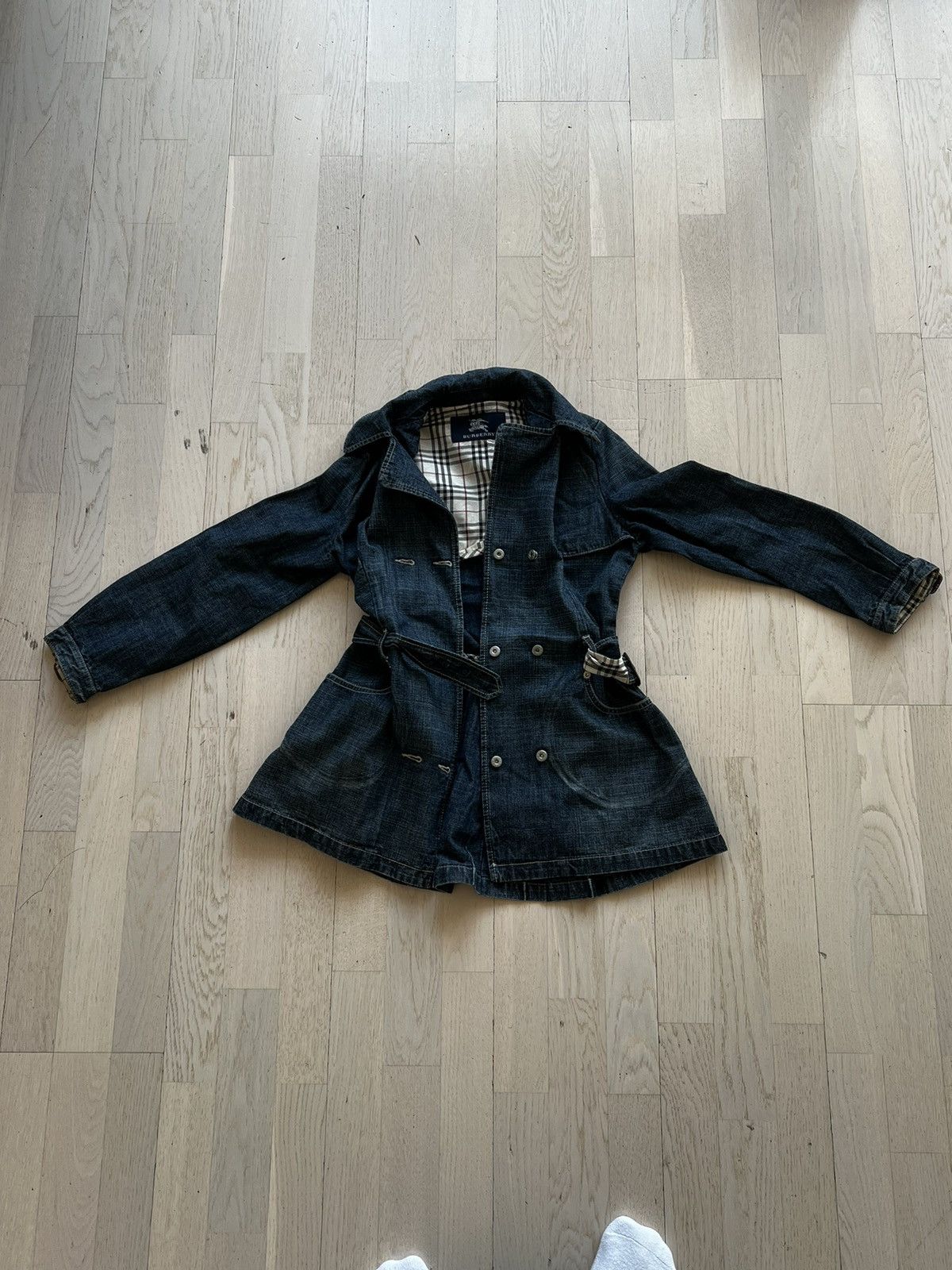 Vintage Burberry Denim Jacket