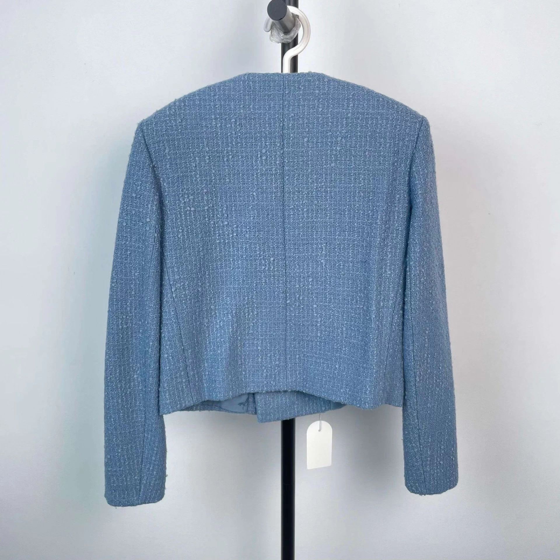 Celine Celine Women's Wool Coat 36 Blue Size XS / US 0-2 / IT 36-38 - 2 Thumbnail