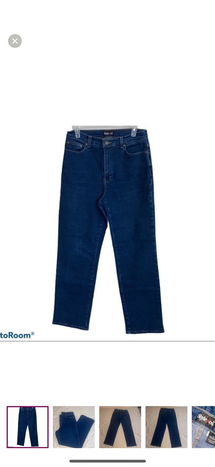 Style & Co Style & co straight legged jeans size 10 Size 32" / US 10 / IT 46 - 1 Thumbnail
