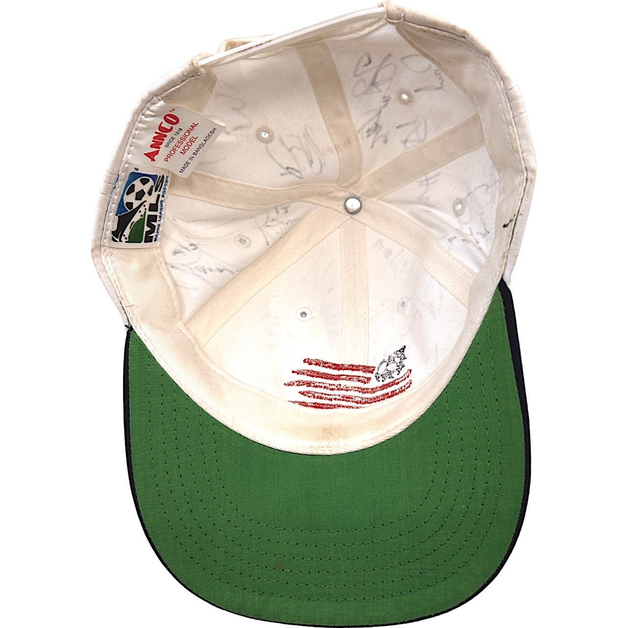 Other New England Revolution 1997 MLS Autographed Snapback Hat Size ONE SIZE - 8 Thumbnail