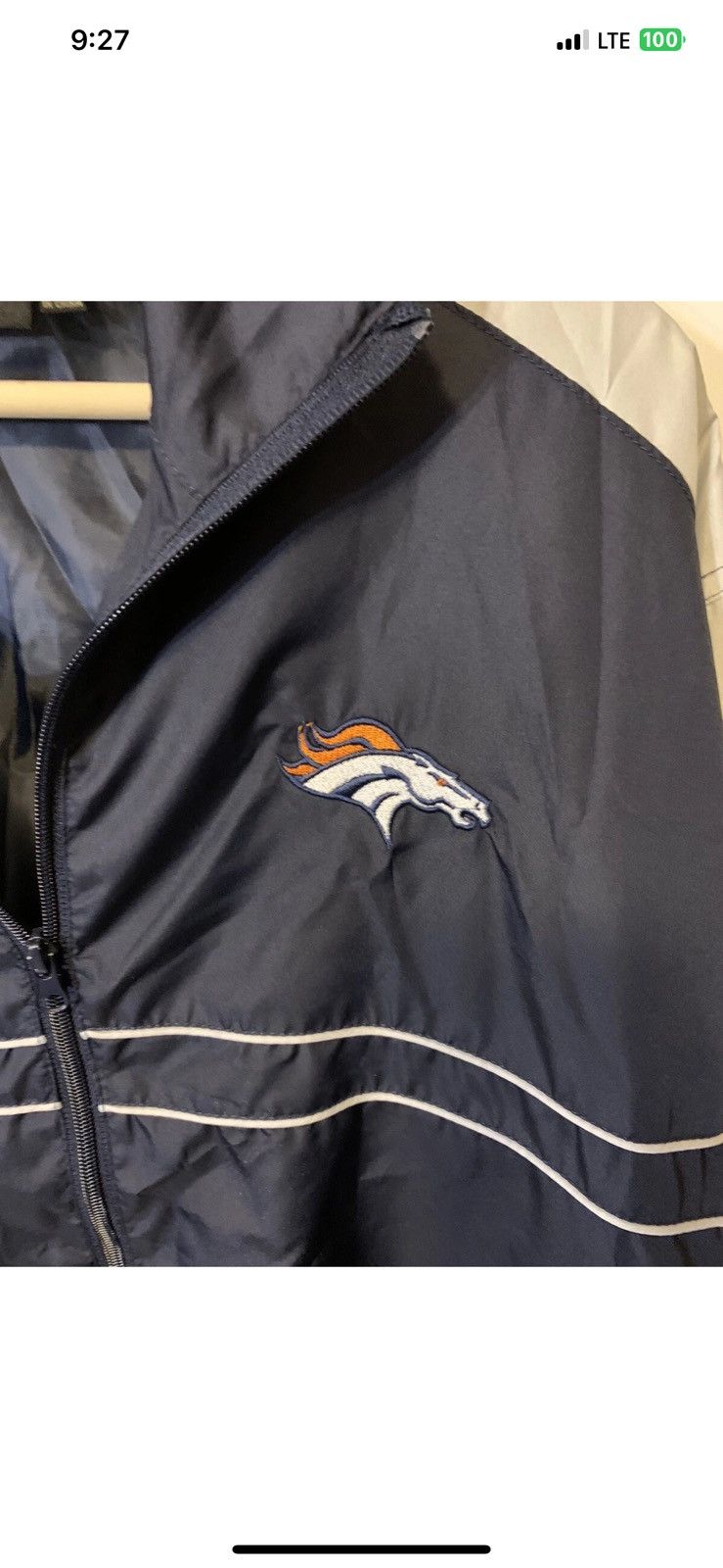 Dunbrooke Denver Broncos XL Windbreaker Dunbrooke Sports Illustrated Size US XL / EU 56 / 4 - 5 Thumbnail