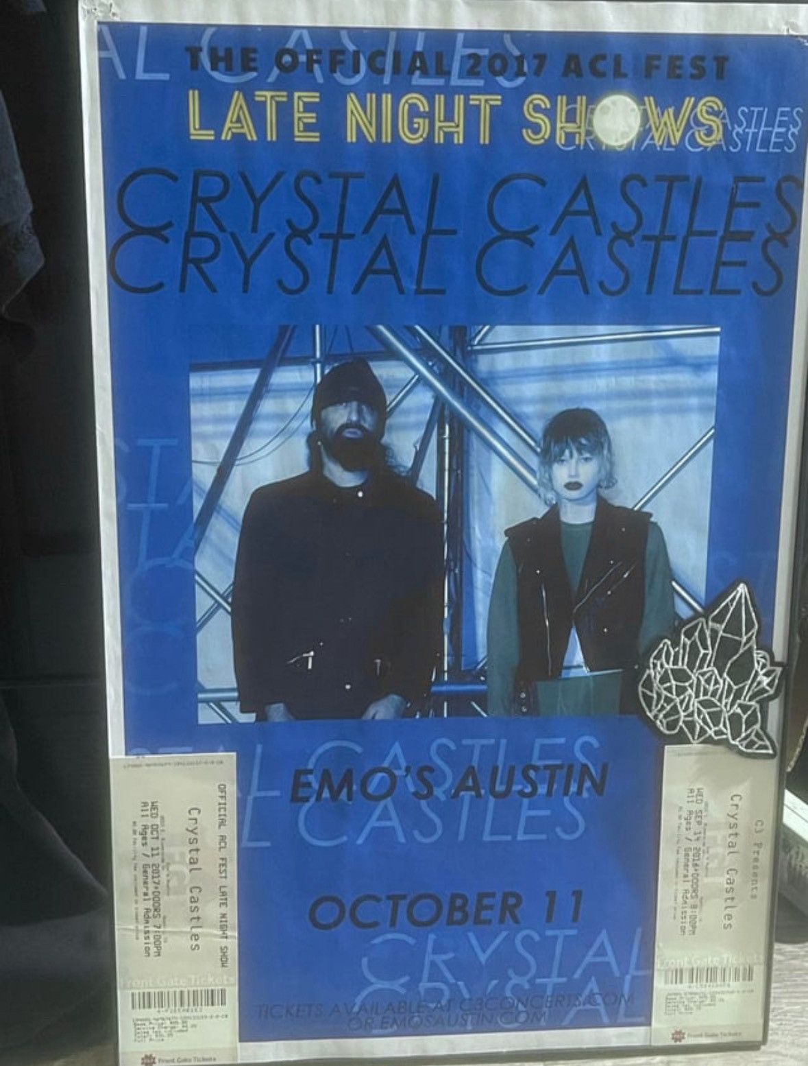 Band Tees Crystal Castles Edith Tee Size US S / EU 44-46 / 1 - 15 Thumbnail