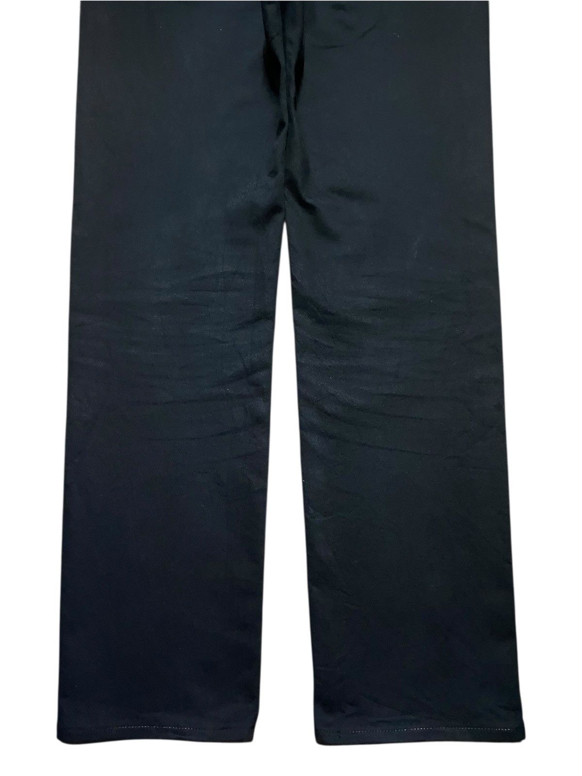 Edwin Vintage Edwin 503 Black Denim Slim Fit Jeans Size US 32 / EU 48 - 6 Thumbnail