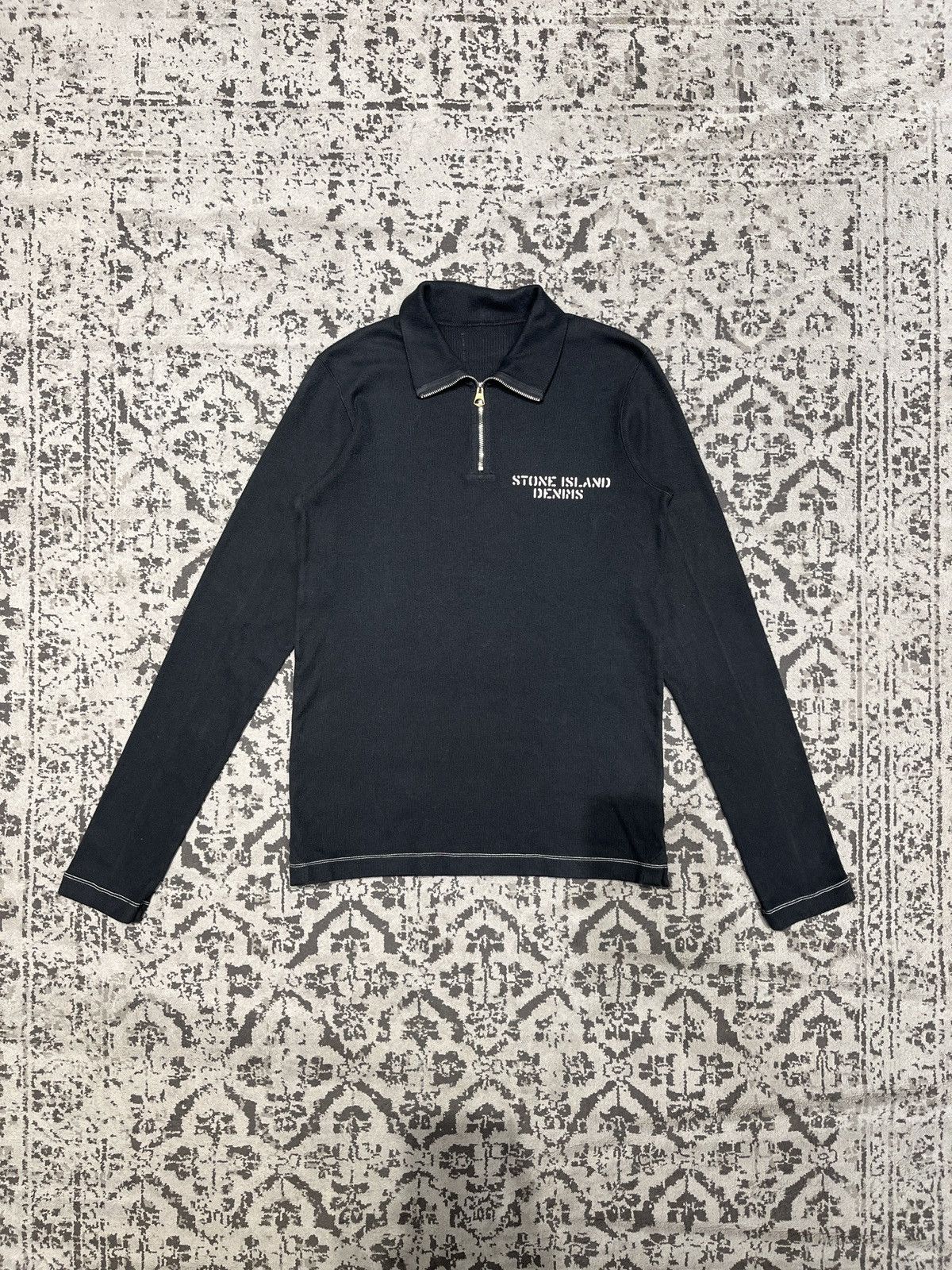 Stone Island Stone Island Denims Quarter Zip Size US L / EU 52-54 / 3 - 1 Thumbnail