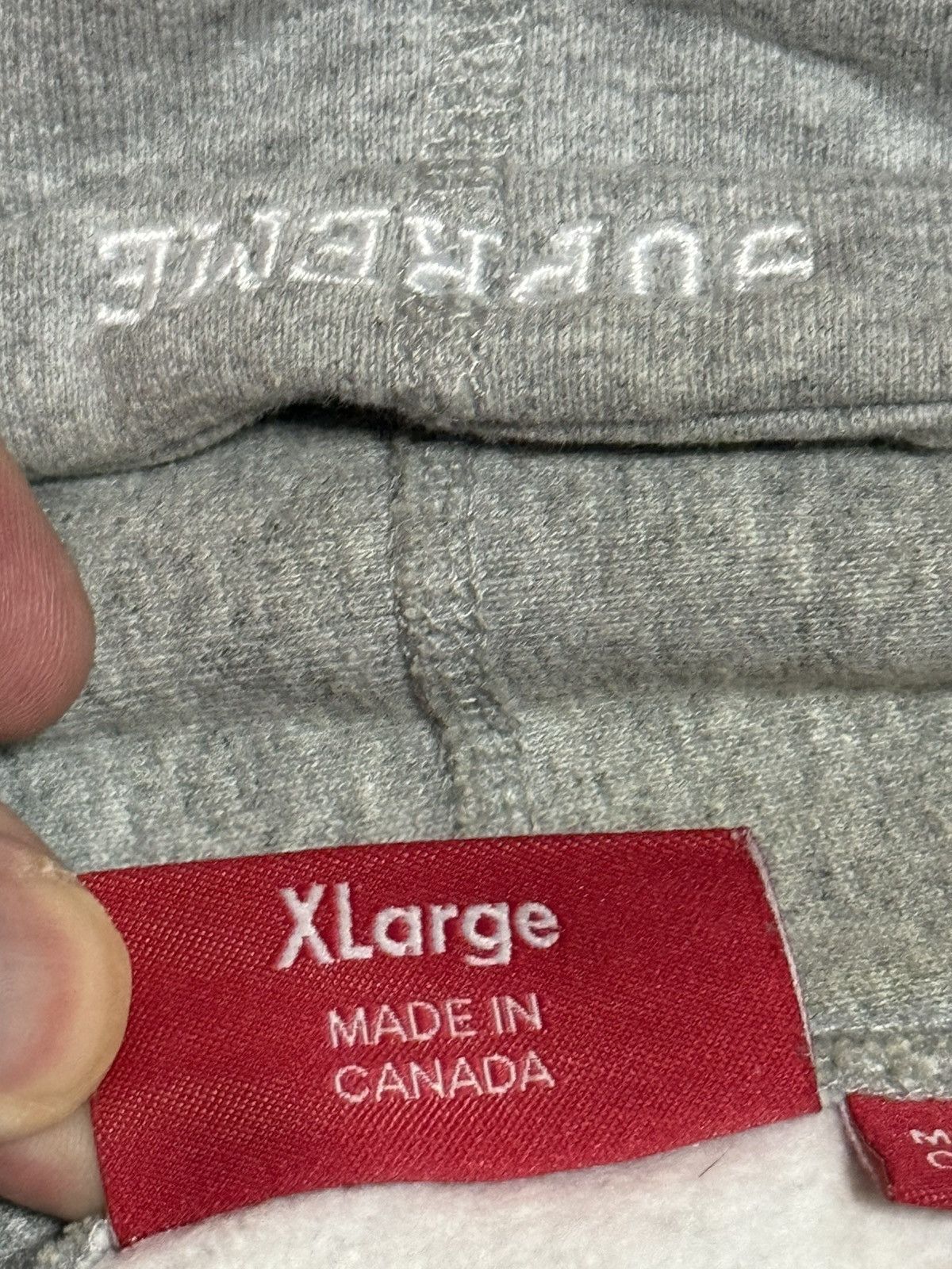 Supreme Supreme Reflective S Logo Grey Hooded Sweatshirt XL w/ Tag Size US XL / EU 56 / 4 - 6 Thumbnail