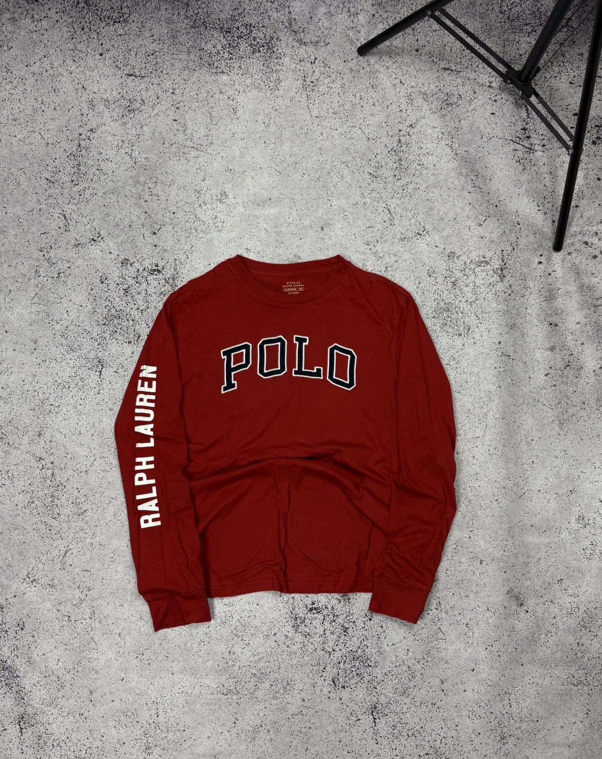 Polo Ralph Lauren Ralph Lauren Club Multiprint Longsleeve Polo Logo shirt Size US XL / EU 56 / 4 - 2 Thumbnail