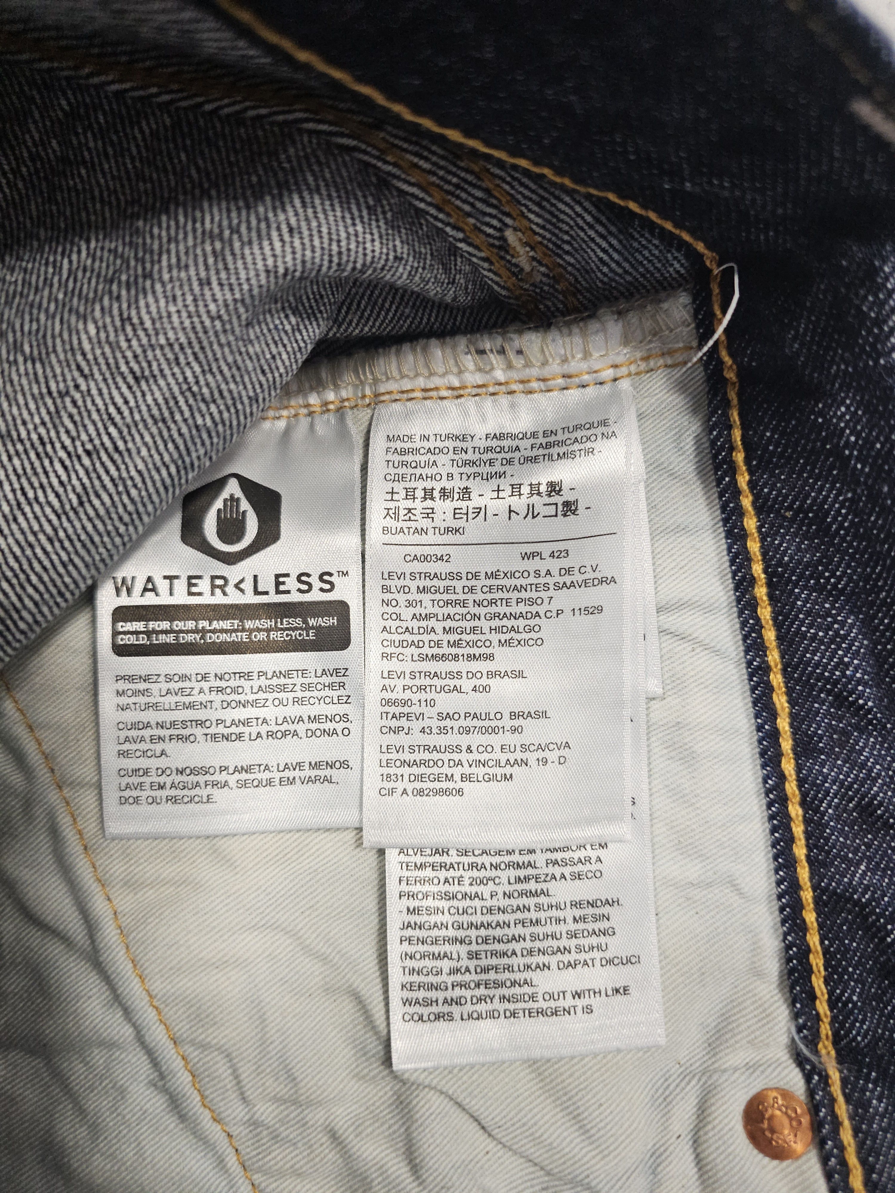 Levi's Vintage Clothing Levi's Vintage Clothing 1947 501 XX W30L34 Big E Selvedge Size US 30 / EU 46 - 9 Thumbnail