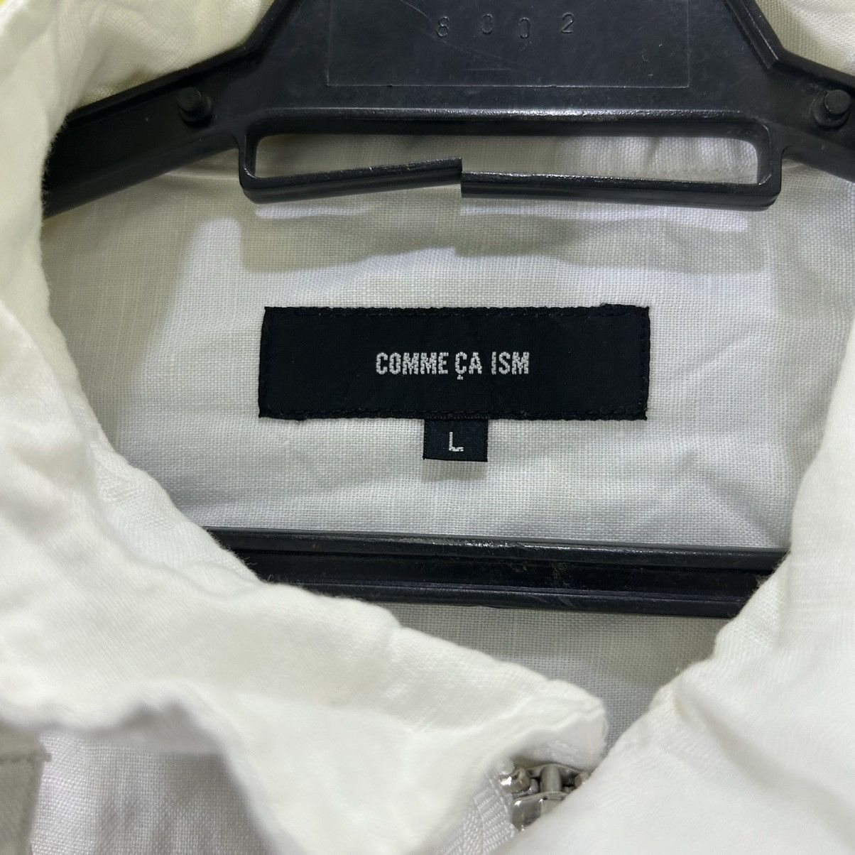 Comme Ca Ism Vintage Comme Ca Ism Zipped White Shirt Size US M / EU 48-50 / 2 - 6 Thumbnail