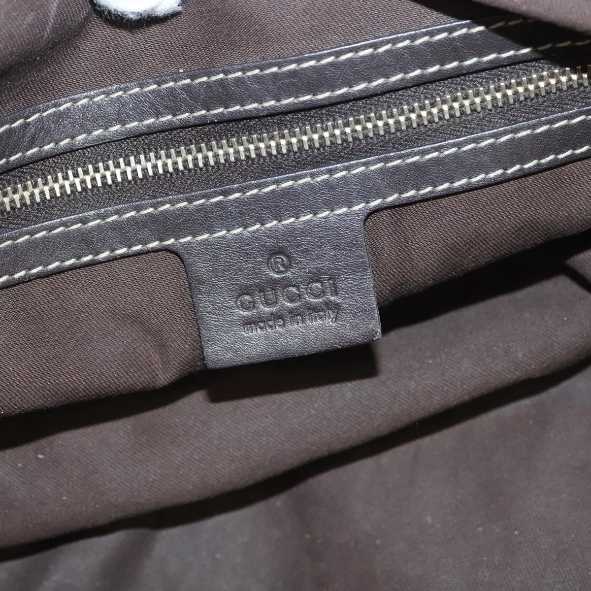 Gucci GUCCI GG Crystal Hand Bag Coated Canvas Beige Gold Size ONE SIZE - 15 Thumbnail
