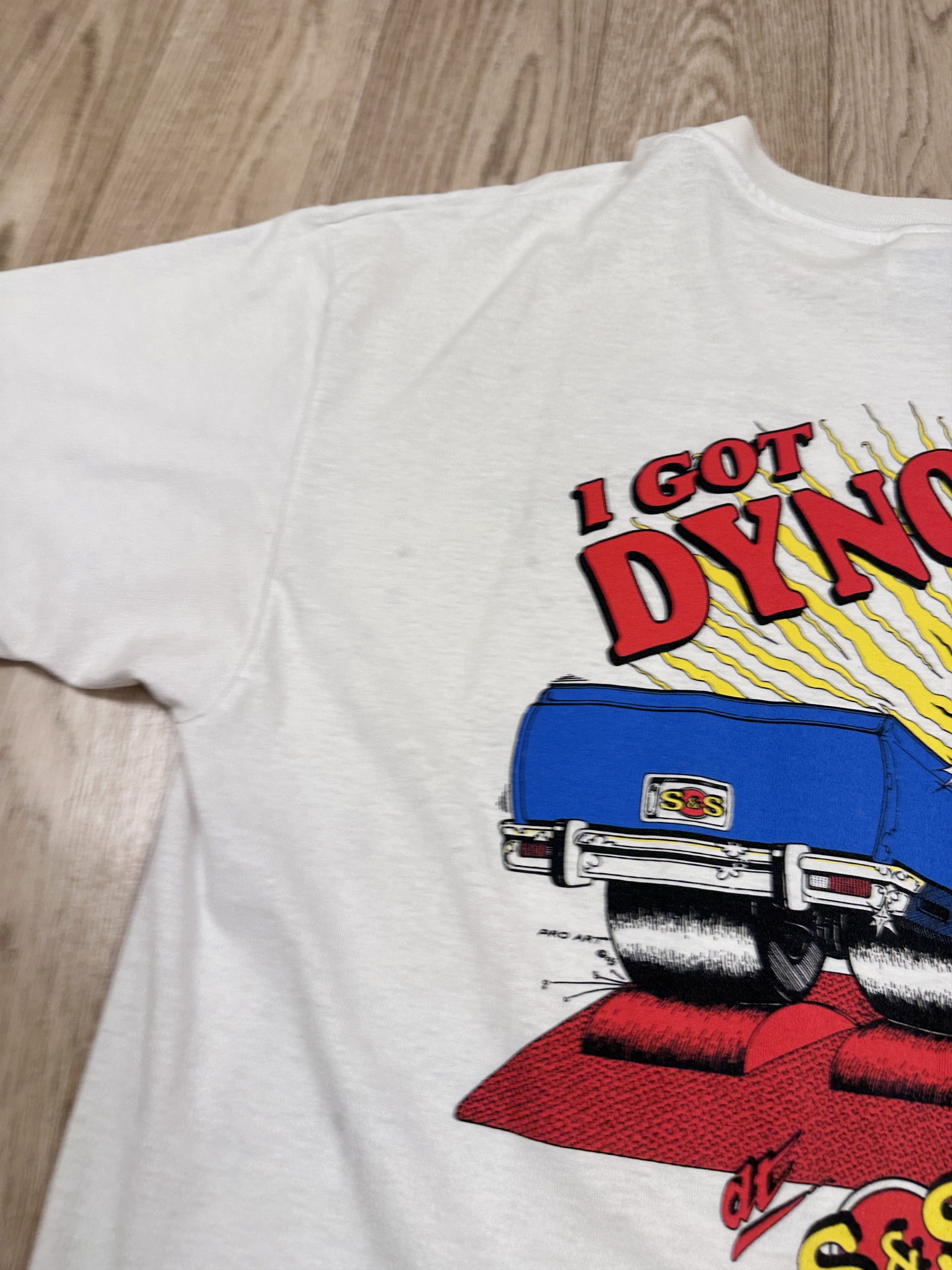 Carsicko × Hanes × Vintage Vintage S&S Hot Rod Car Cartoon T-Shirt XL Size US XL / EU 56 / 4 - 3 Thumbnail