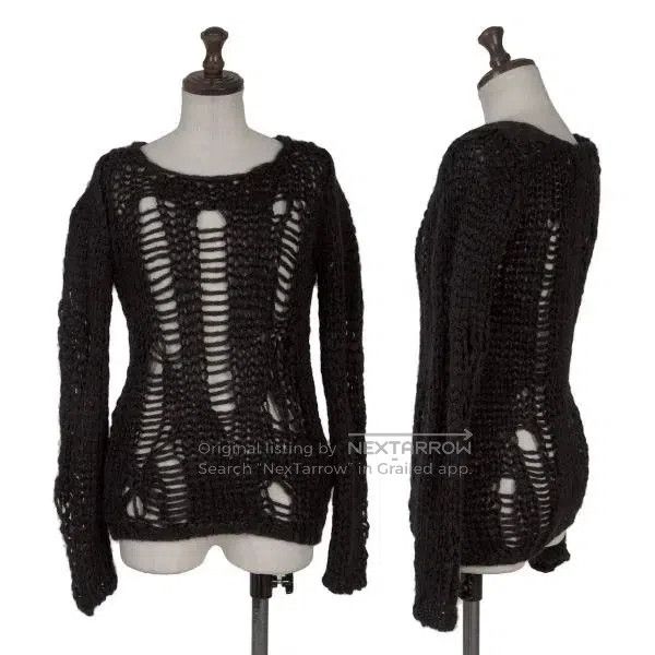 Comme des Garcons Comme Des Garcons Black vintage woven top Size S / US 4 / IT 40 - 1 Thumbnail