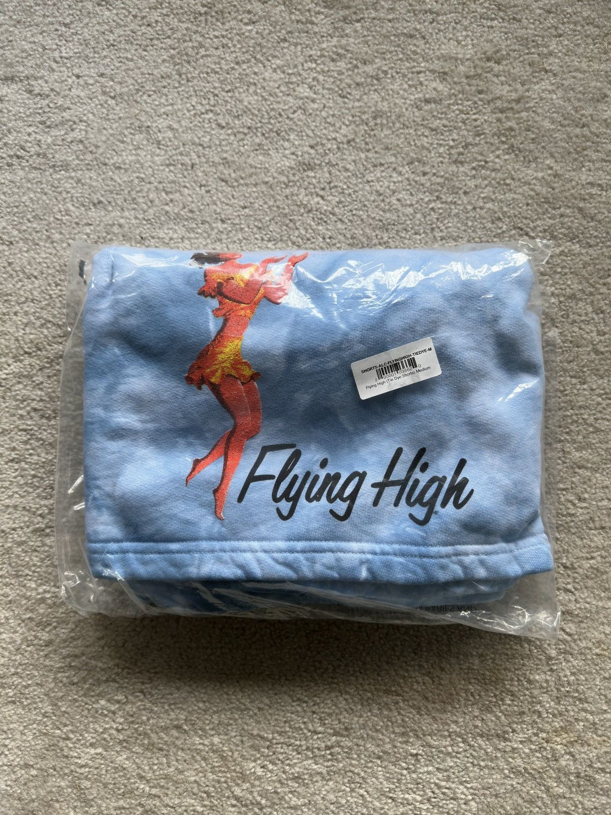 Other ALC Records “Flying High” Tie Dye Sweat Shorts (Medium) Size US 32 / EU 48 - 3 Thumbnail