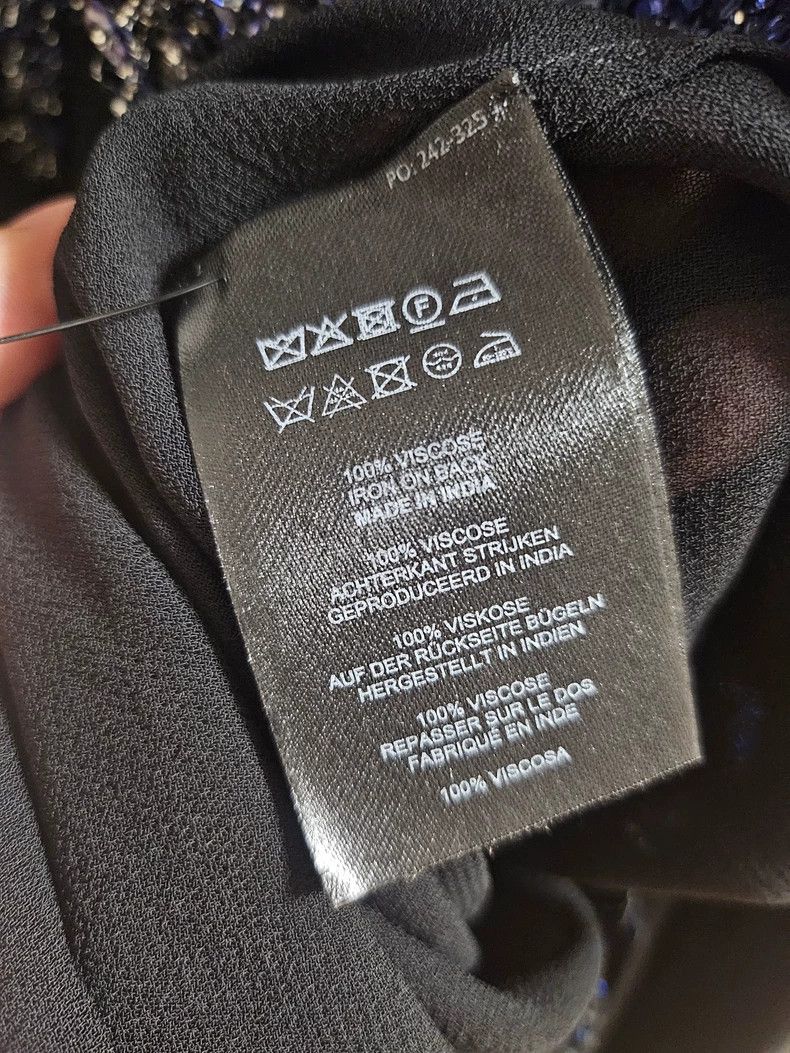 Dries Van Noten DRIES VAN NOTEN size:42 Tattooed beaded semi-transparent s Size L / US 10 / IT 46 - 6 Thumbnail