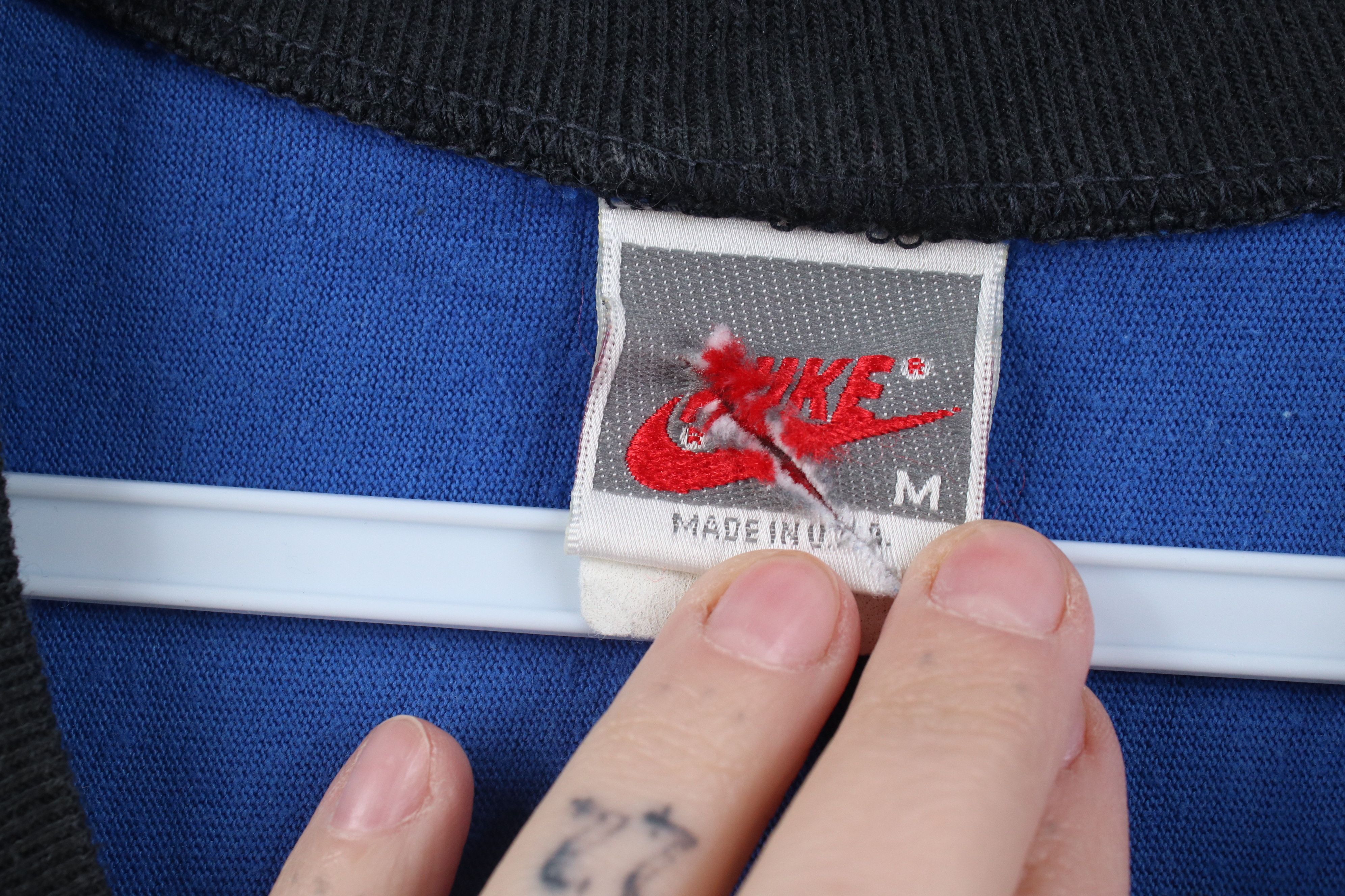 Nike Vintage 90s Nike 3/4 Sleeve Raglan Football Jersey T-Shirt Size US M / EU 48-50 / 2 - 10 Thumbnail