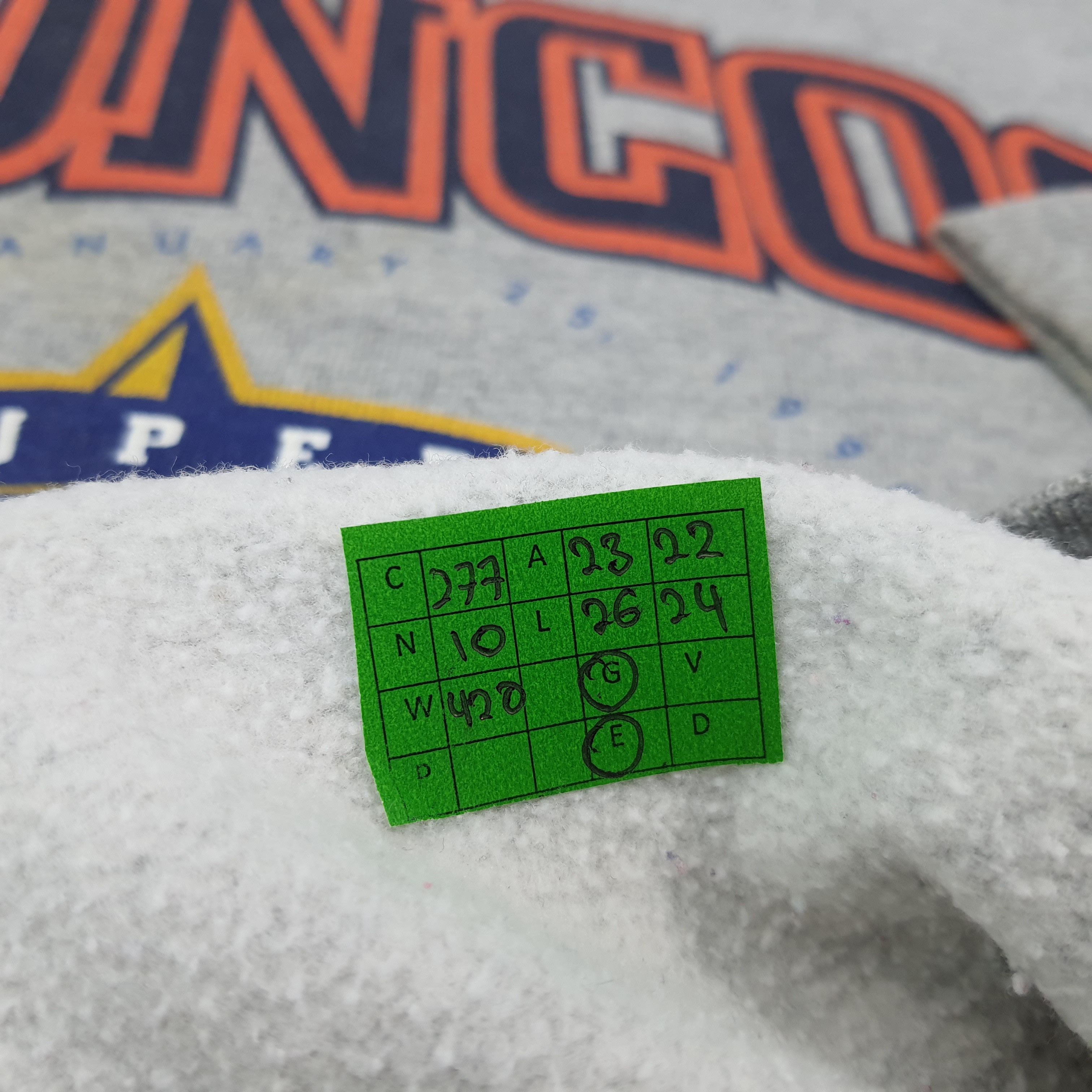 Lee Vintage Denver Broncos Super Bowl XXXII Sweatshirt C277N10 Size US L / EU 52-54 / 3 - 8 Thumbnail