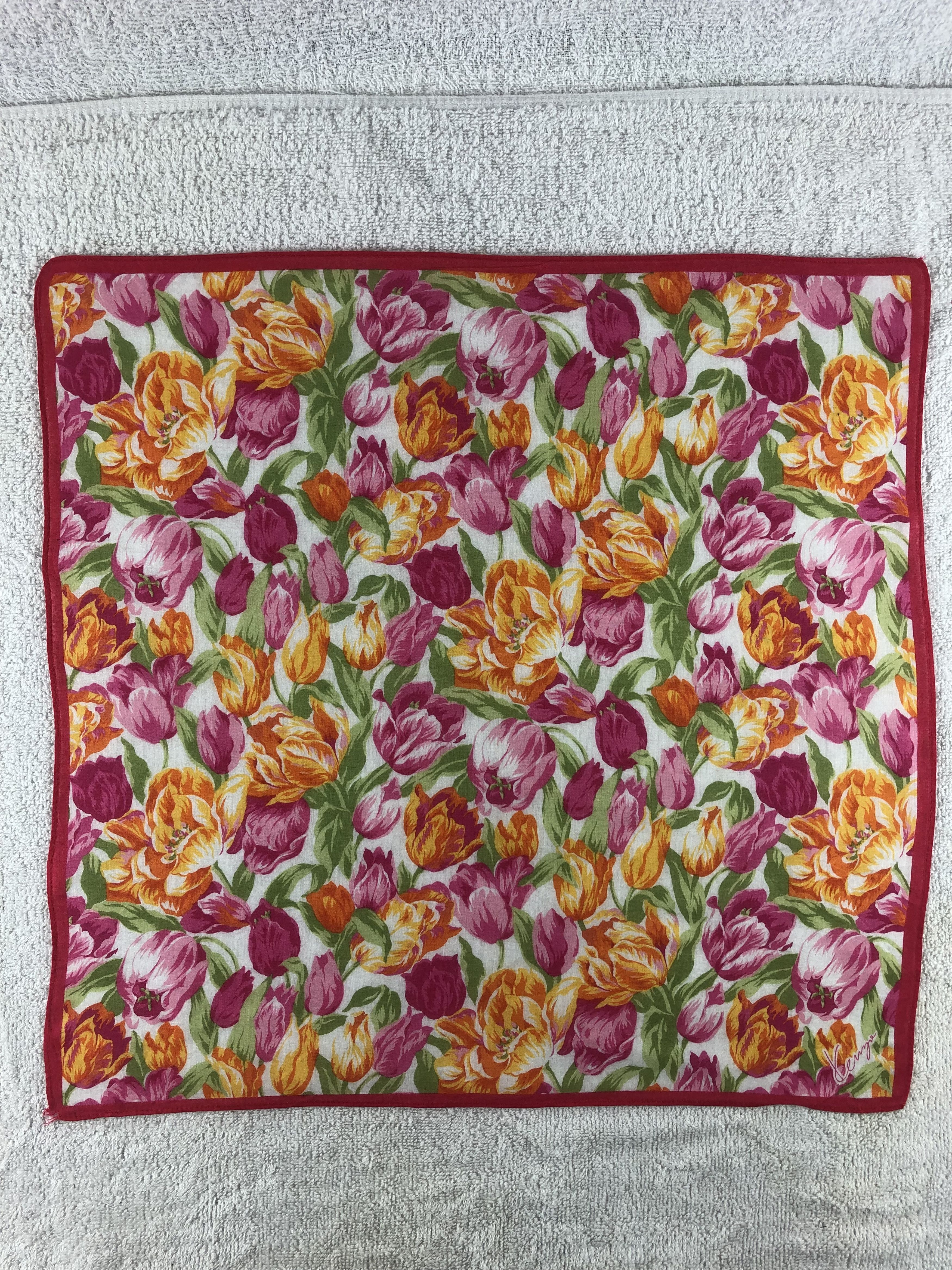 Kenzo × Vintage Kenzo Handkerchief / Bandana / Neckerchief Size ONE SIZE - 3 Thumbnail