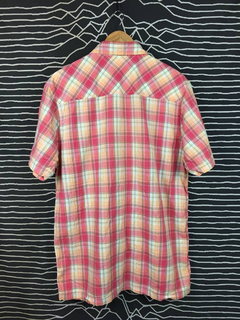 The Hundreds The Hundreds Public Label Adam Bomb Logo Plaid Shirt Size L Size US L / EU 52-54 / 3 - 9 Thumbnail