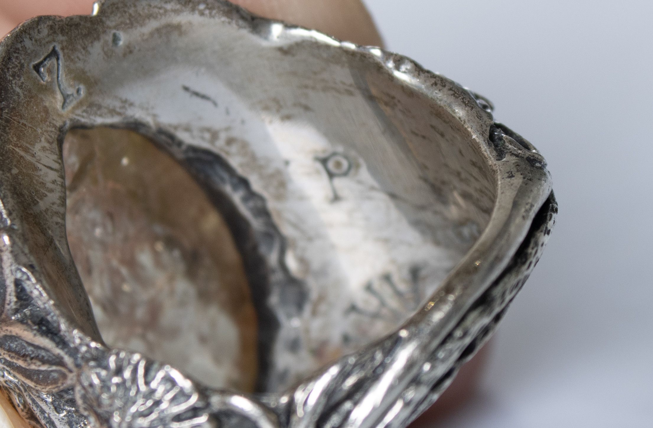 Other Lyly Erlandsson, The Winter shell plate ring Size ONE SIZE - 6 Thumbnail