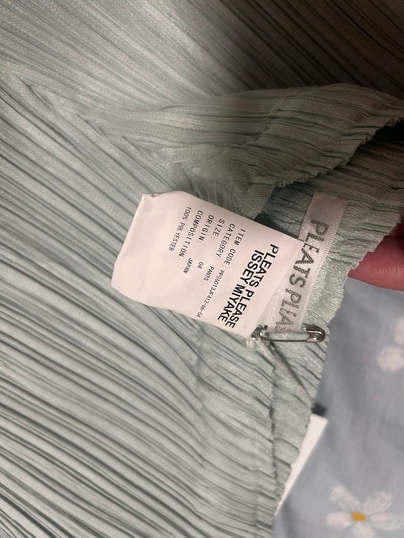 Issey Miyake Issey Miyake size:4 Mint green pleated pants Size 42" / US 20 - 2 Thumbnail