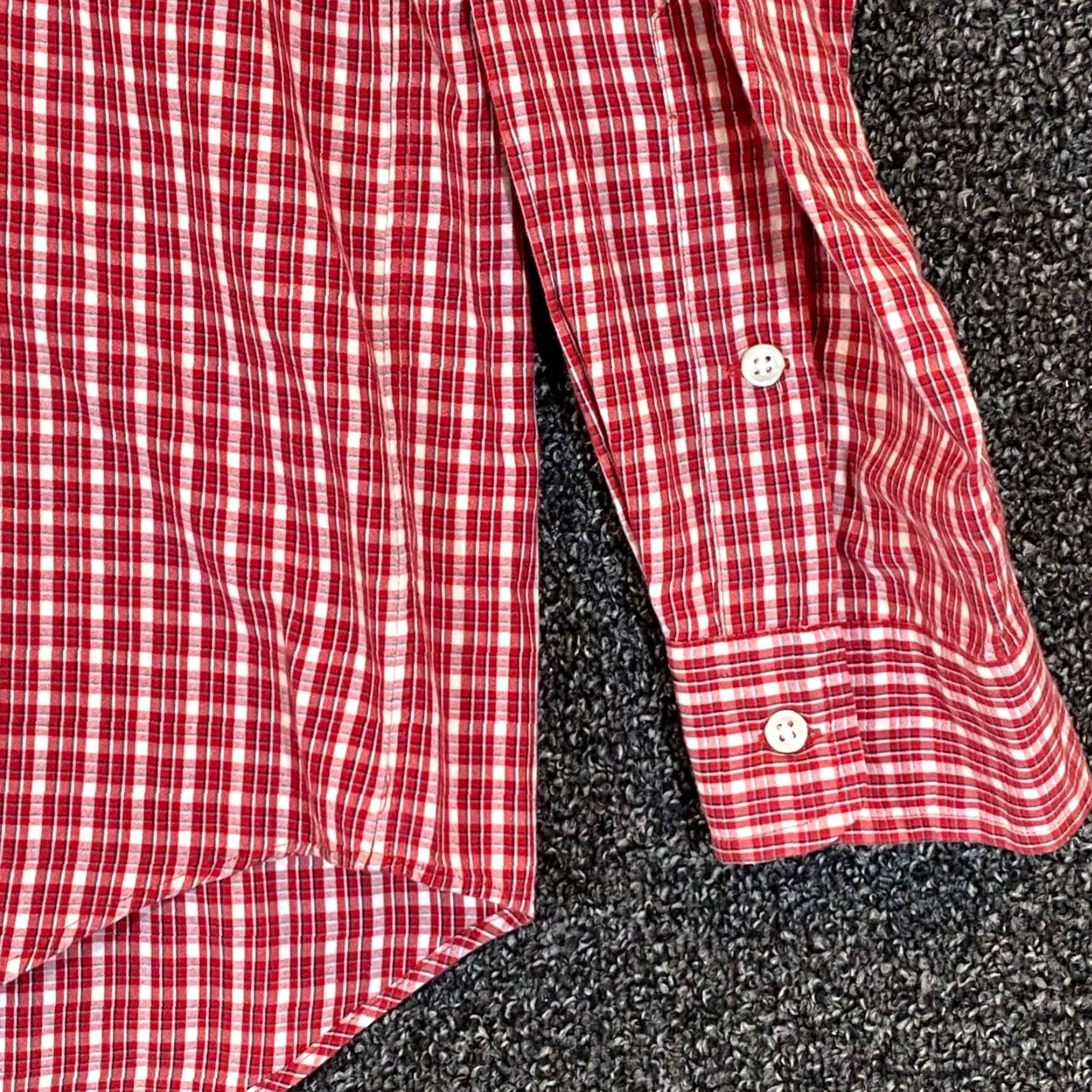 Ralph Lauren Ralph Lauren Blake Shirt Mens XL Red Read White Plaid Button Down Long Sleeve Preppy Shirt Size US XL / EU 56 / 4 - 4 Thumbnail