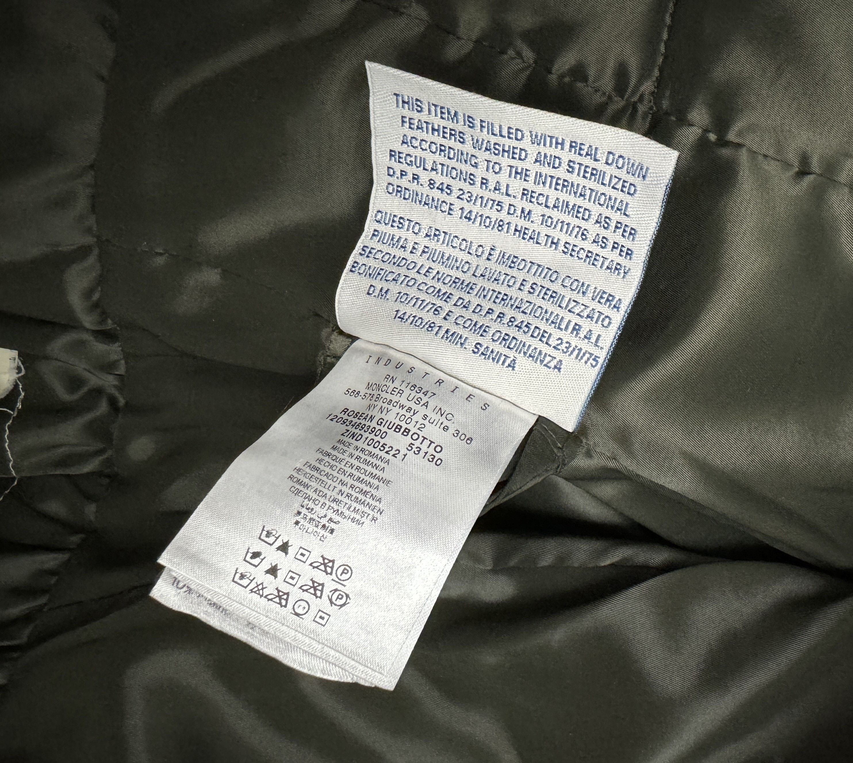 Moncler Moncler Rosean Double Breasted Jacket Puffer Olive Size 1 Size S / US 4 / IT 40 - 12 Thumbnail