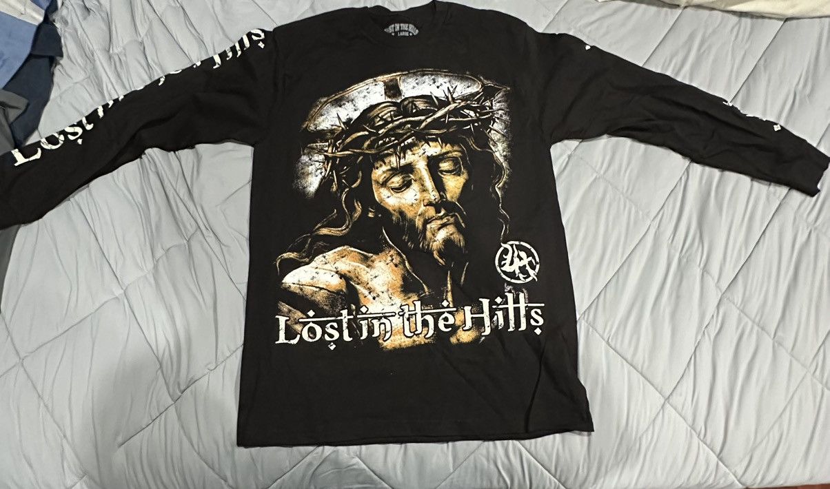 Other Lost in the hills jesus christ longsleeve Size US L / EU 52-54 / 3 - 1 Thumbnail