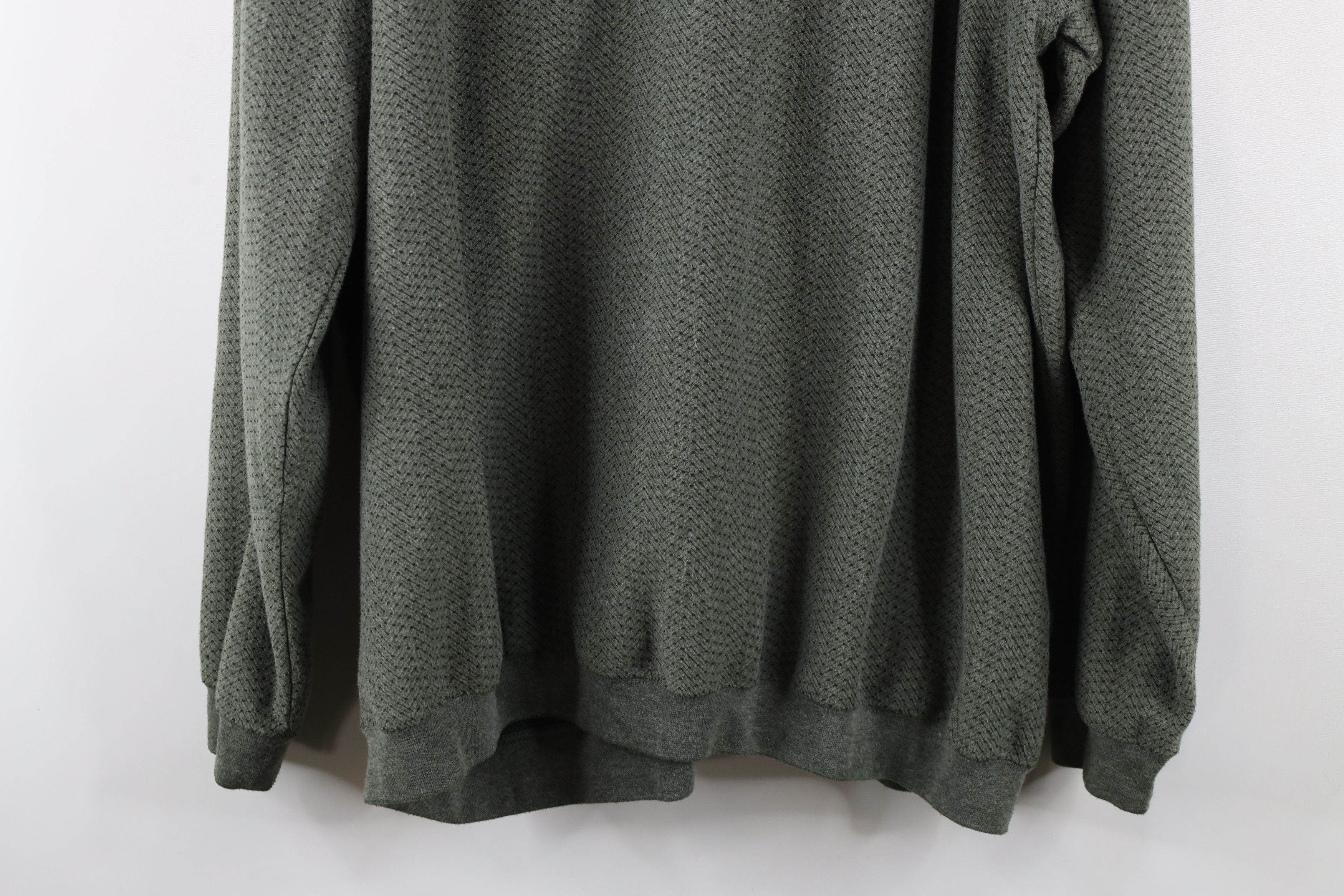 Vintage Vintage 90s Streetwear Collared Pullover Long Sleeve Polo Size US XXL / EU 58 / 5 - 12 Thumbnail