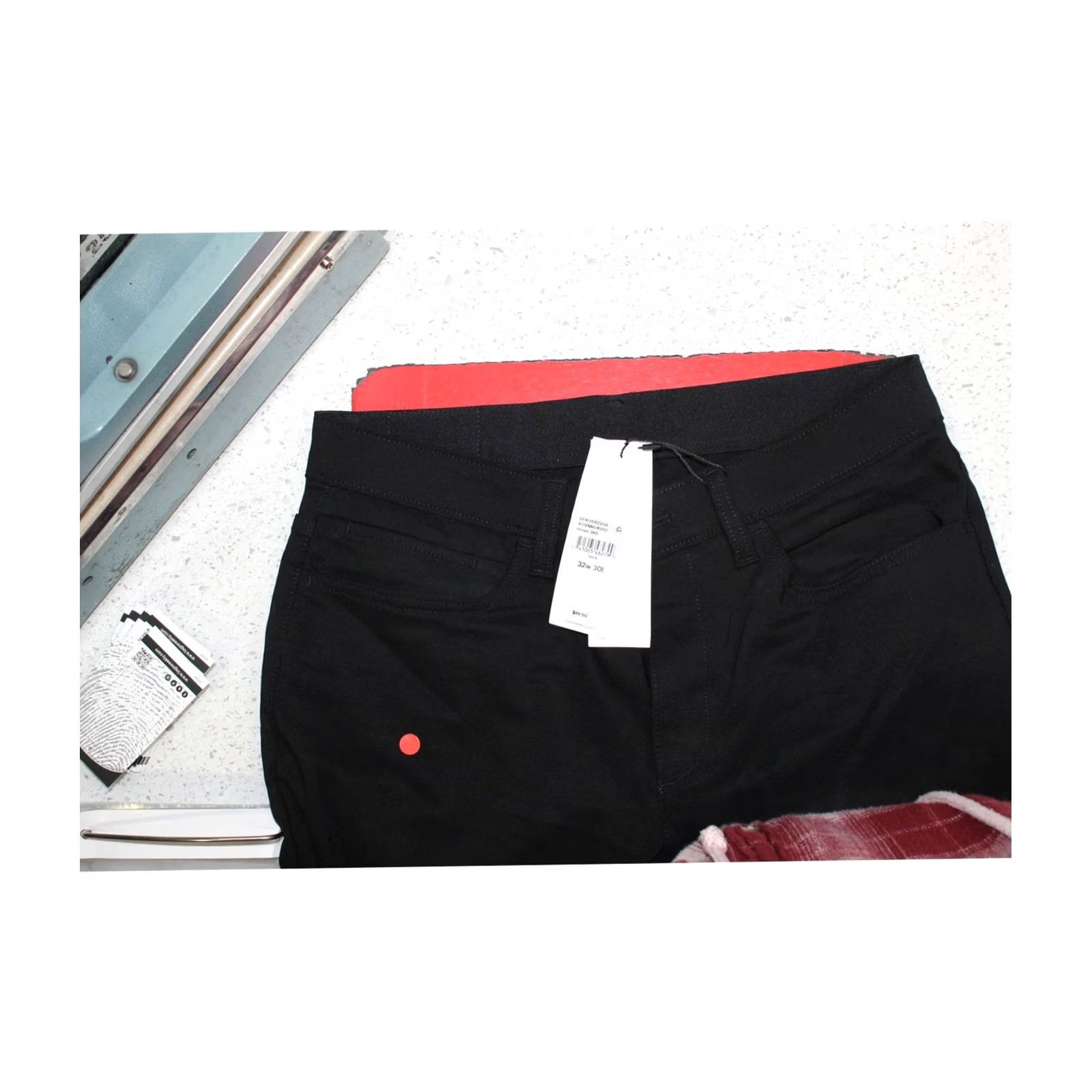 Calvin Klein Calvin Klein Mens Move 365 Performance Tapered Slim Casual Pants, charcoal, 32 Size US 32 / EU 48 - 2 Thumbnail