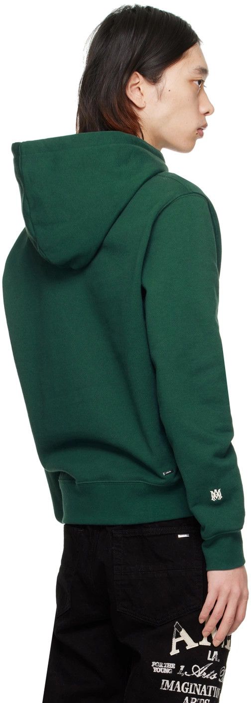 Amiri o1w1db10125 Staggered Hoodie in Green Size US M / EU 48-50 / 2 - 2 Thumbnail