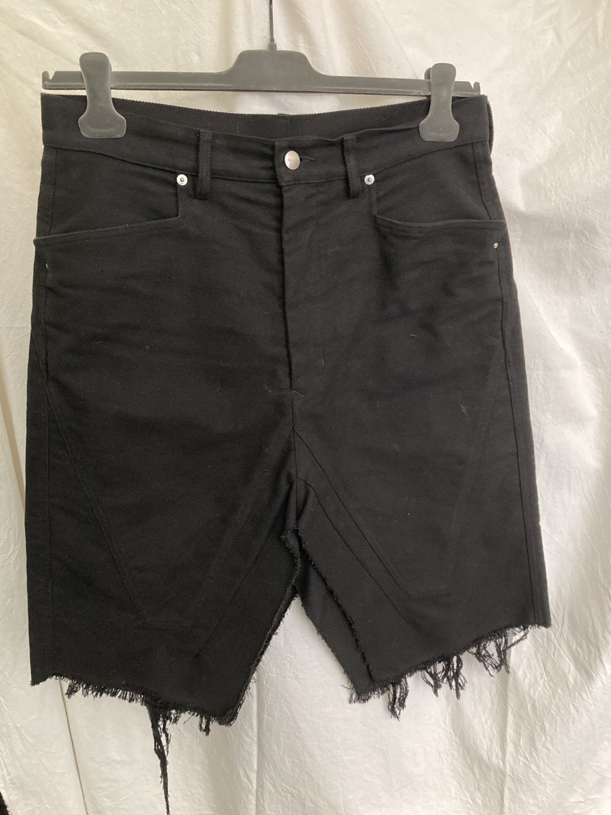 Rick Owens NEVER WORN / Rick Owens Slivered Denim Skirt Size US 31 - 1 Thumbnail