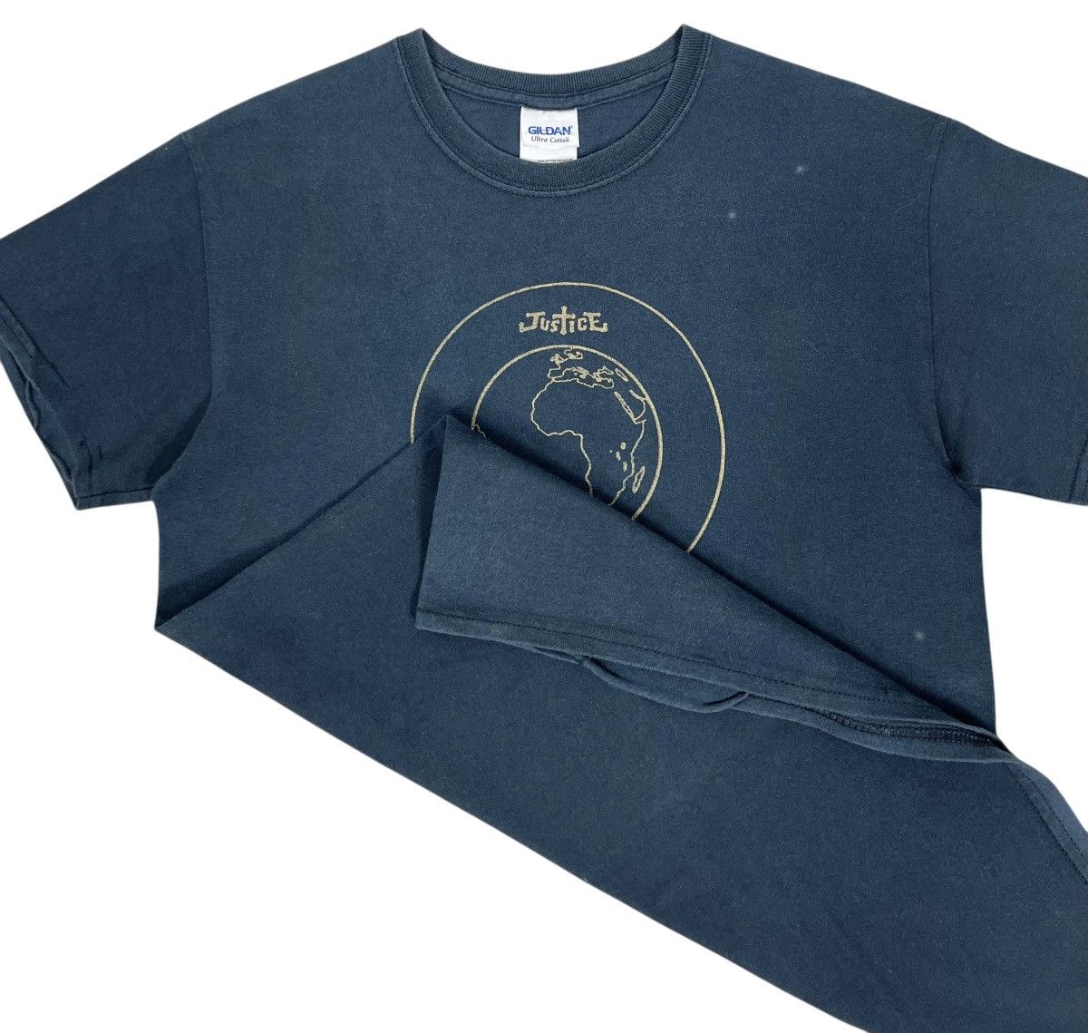 Band Tees Vintage Justice Electronic duo Planisphere 2008 EP Promo Tee Size US S / EU 44-46 / 1 - 6 Thumbnail