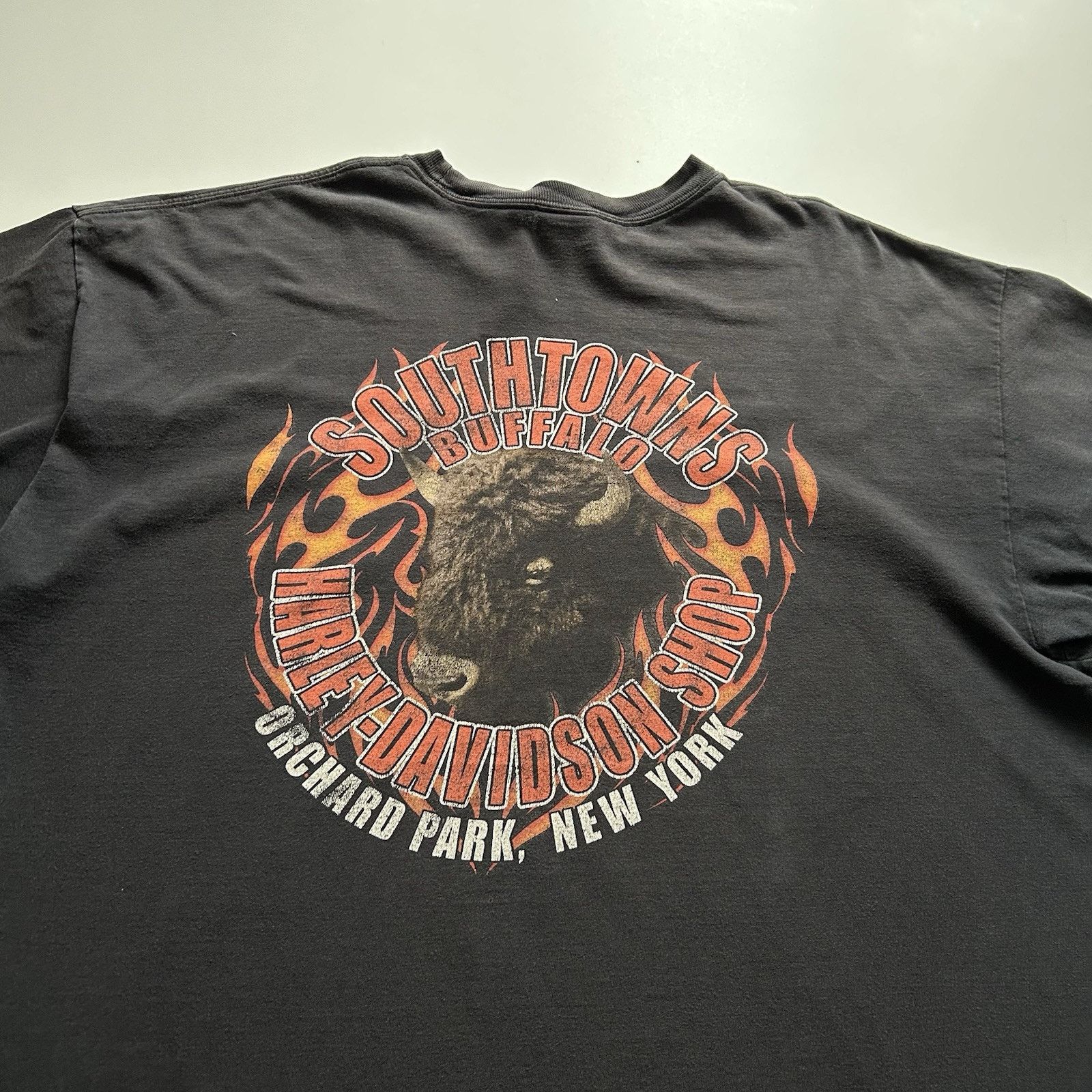Harley Davidson Vintage Y2K Harley Davidson Motorcycles Graphic T Shirt 2XL Size US XXL / EU 58 / 5 - 4 Thumbnail