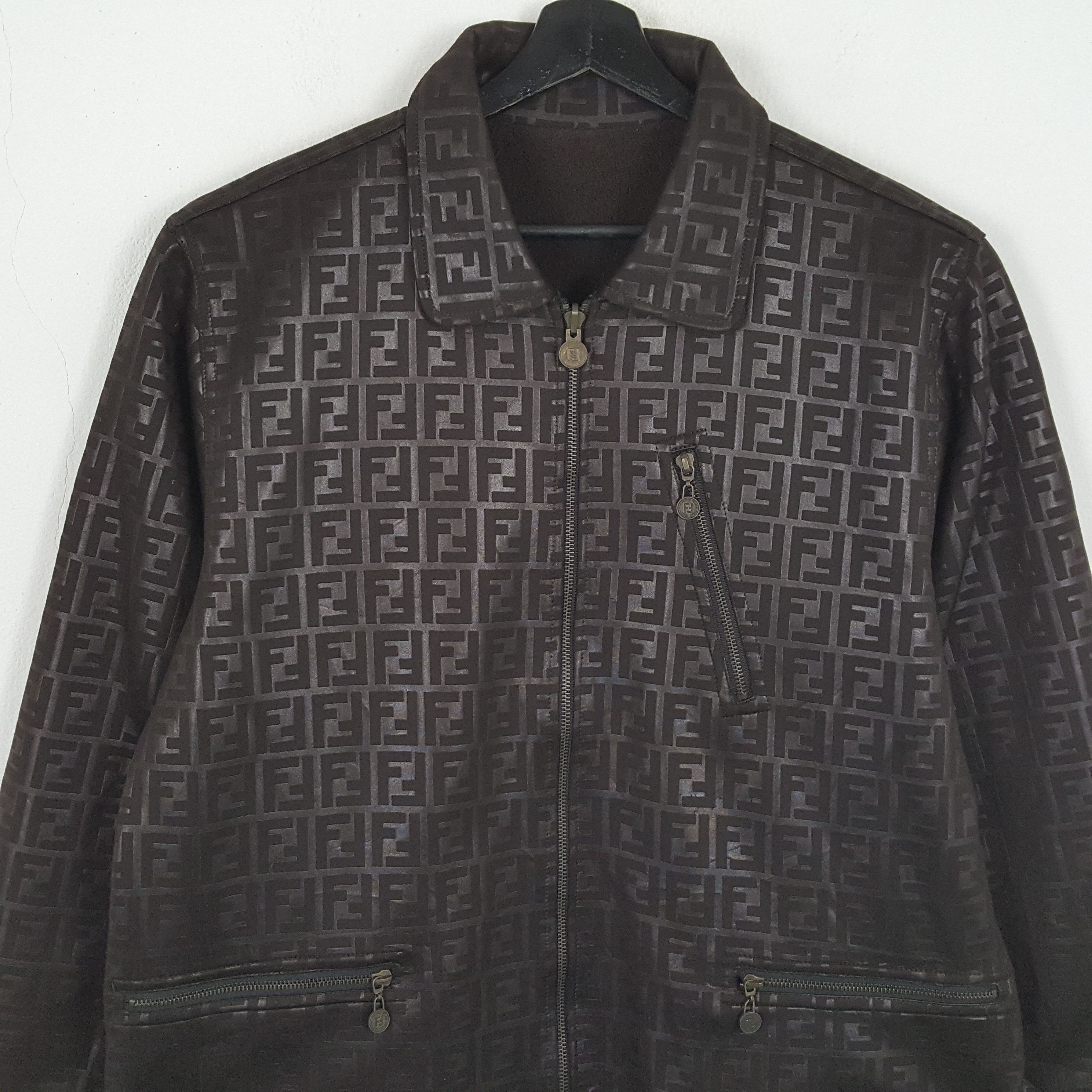 Fendi FENDI Reversible Jacket Luxury Brand Fashion Style Size US L / EU 52-54 / 3 - 2 Thumbnail