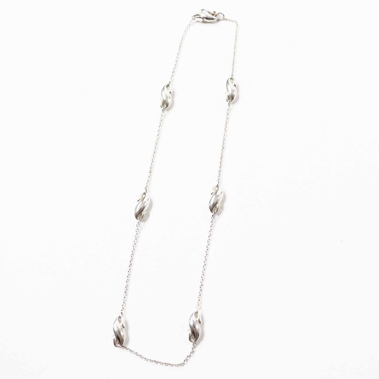 Tiffany & Co. Tiffany & Co Tiffany&Co. El Saperetti Seahorse Silver Necklace Metal Necklace Size ONE SIZE - 1 Thumbnail