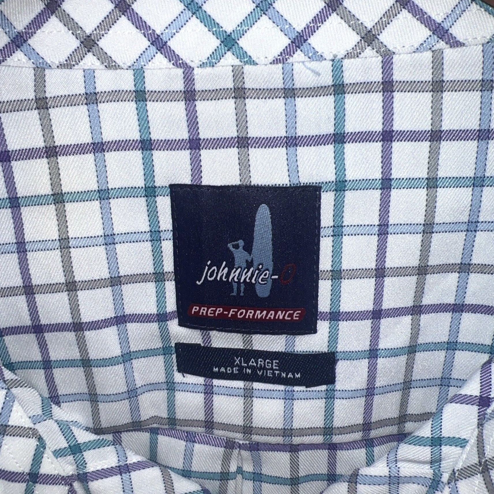 johnnie-O Johnnie-O Plaid Button-Up Shirt Men XL Multicolor Long Sleeve Mens Size US XL / EU 56 / 4 - 3 Thumbnail