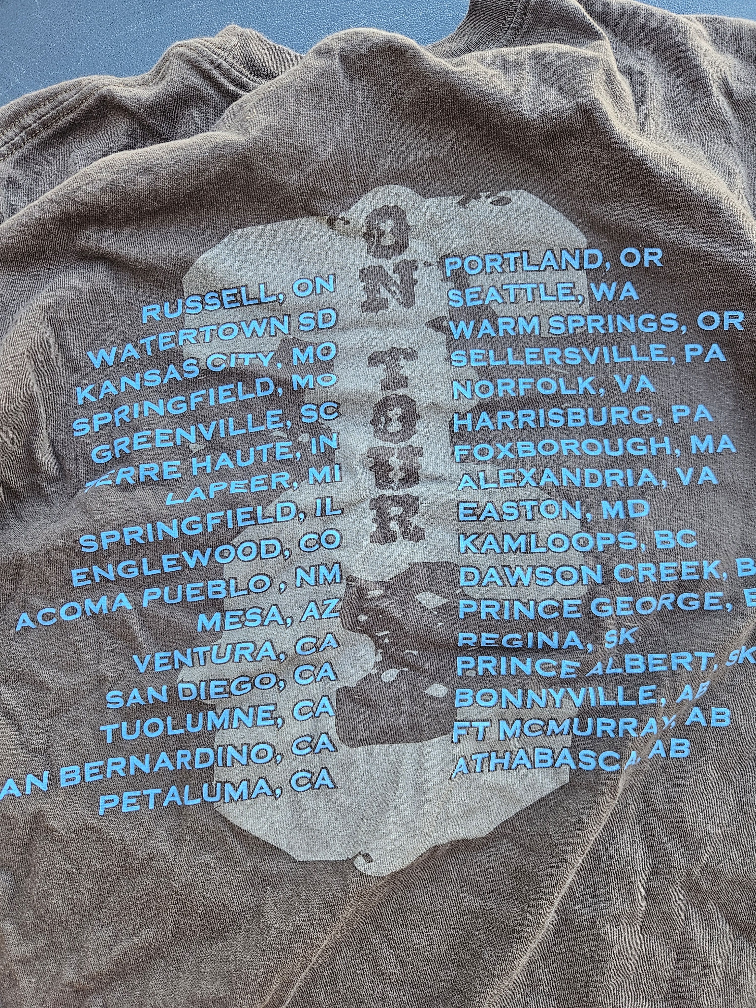 Hanes Terri Clark Y2K 2004 Country Tour Hanes Tee Size S / US 4 / IT 40 - 4 Thumbnail