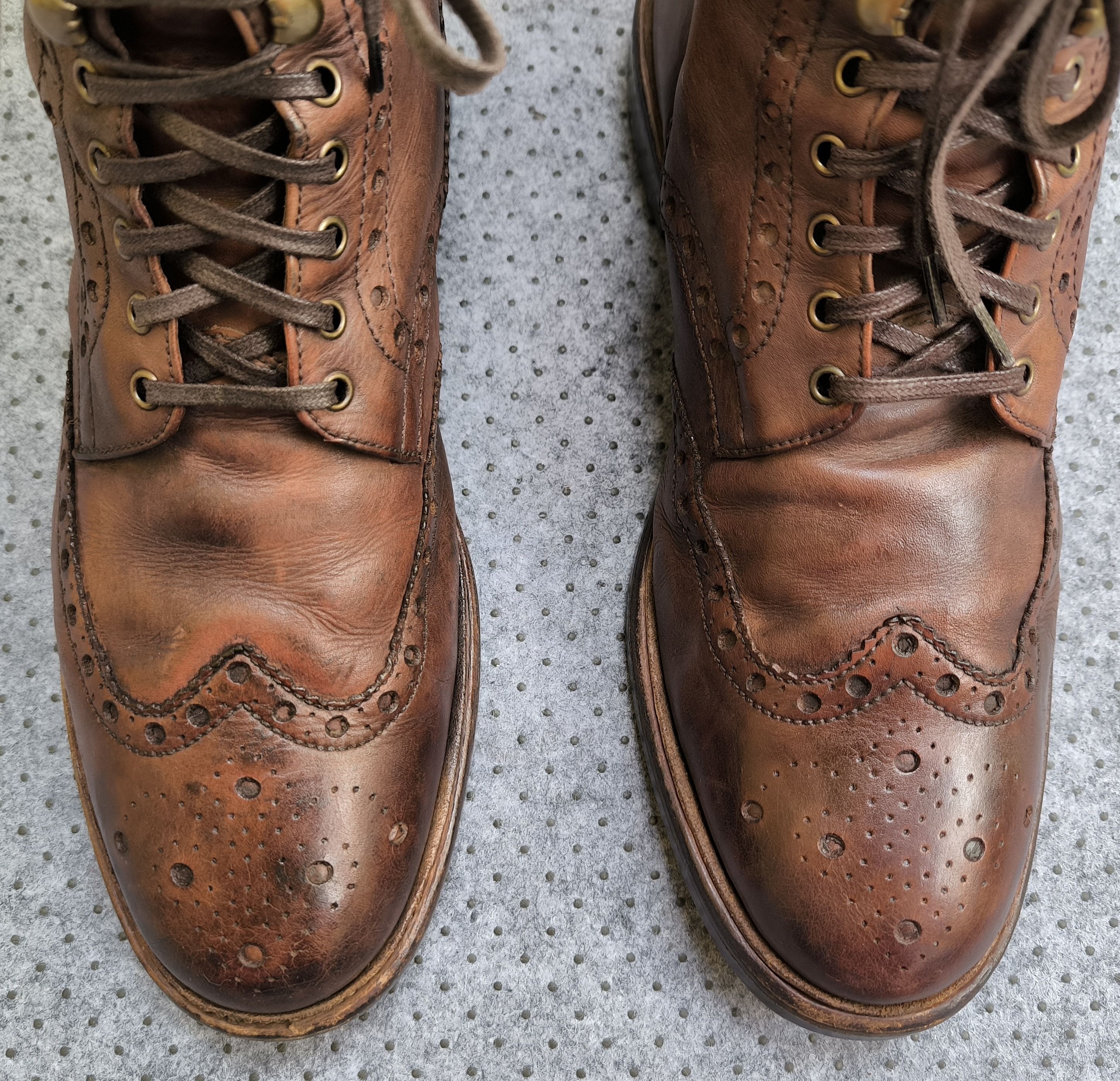 Grenson GRENSON Fred Brogue ankle boot Size US 12 / EU 45 - 4 Thumbnail