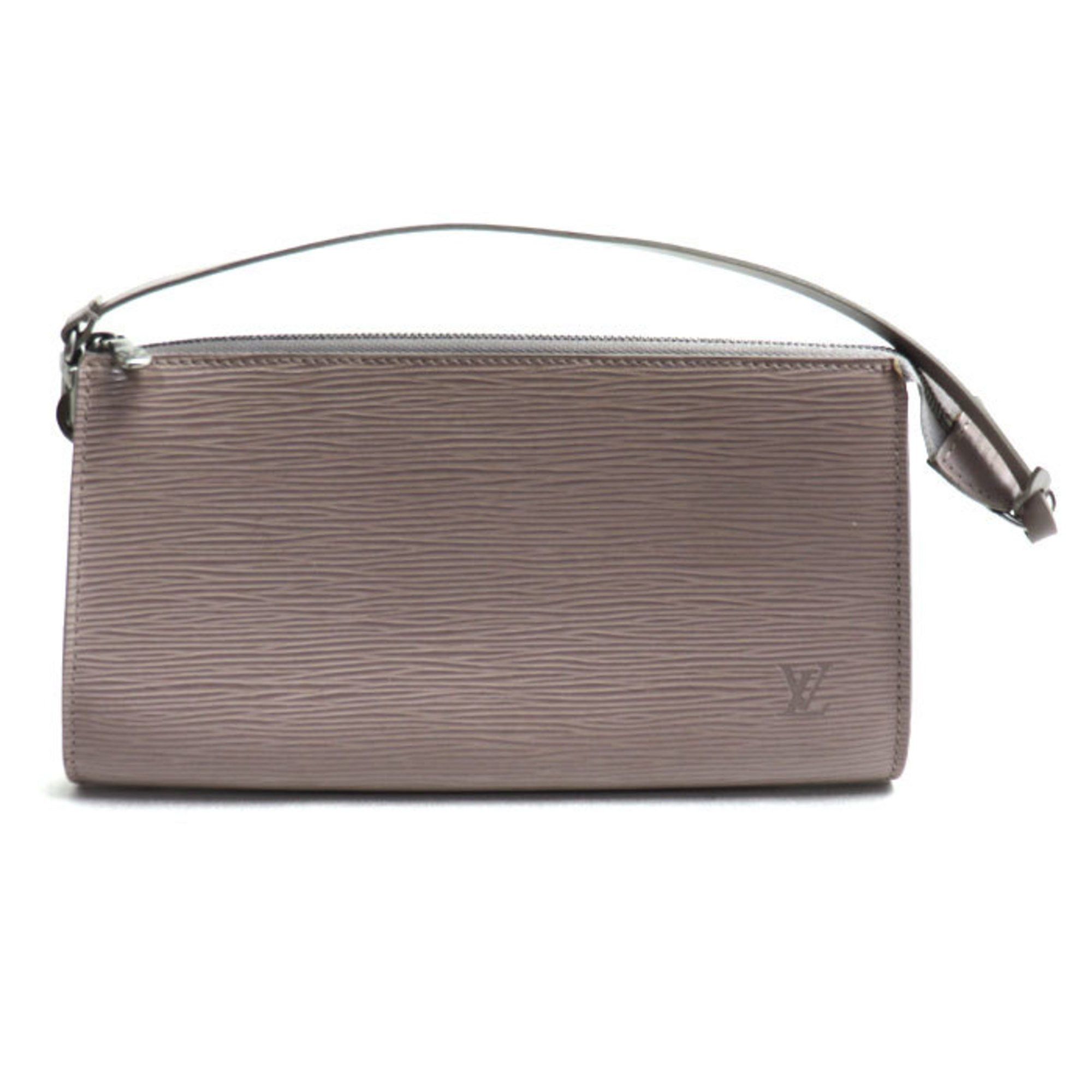 Louis Vuitton Pochette Accessoires Pouch Epi Lavender M5294B Women's
