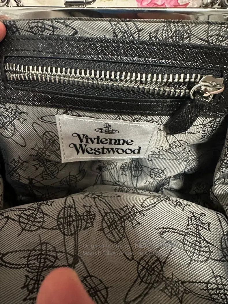 Vivienne Westwood Vivienne Westwood Black Valentine dumpling bag. Size ONE SIZE - 2 Thumbnail
