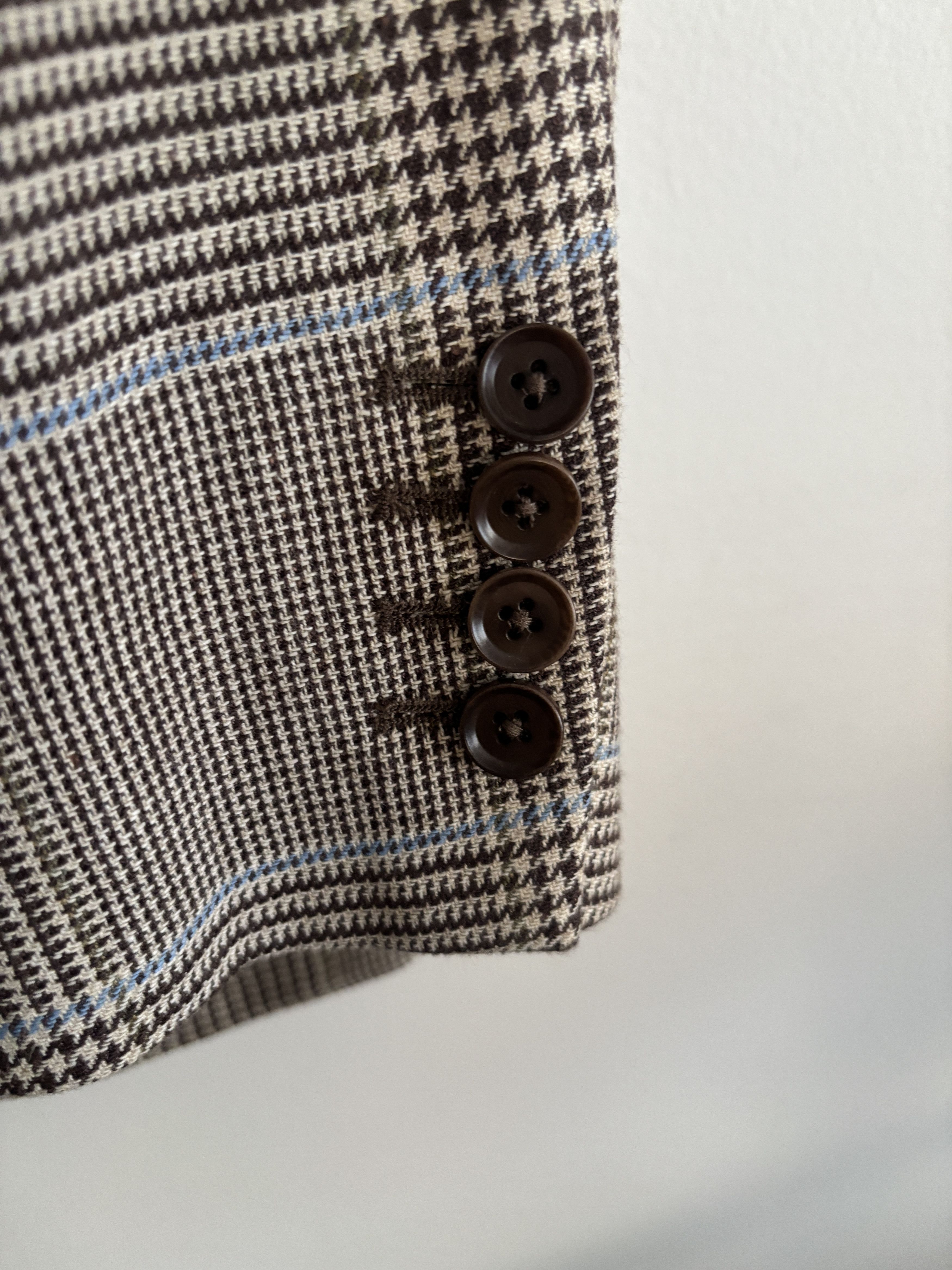 Charles Tyrwhitt $620 Brown Glen Plaid Sport Coat/Blazer - 40 Short Size 42S - 4 Thumbnail