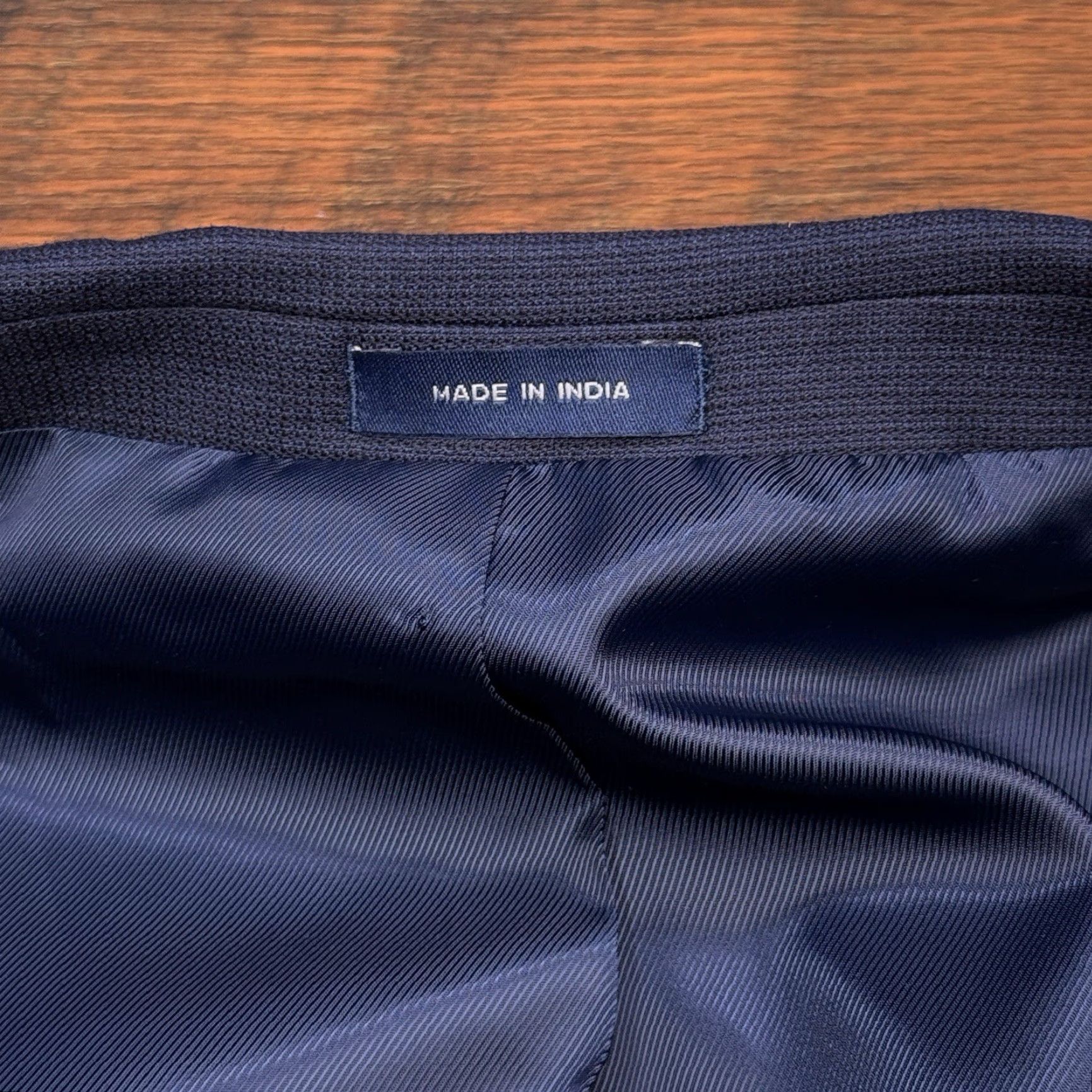 Stafford Stafford Sport Coat Blue 52R Big & Tall Single-Breasted Notch Lapel 2-Button Classic Fit Blazer Size 52R - 5 Thumbnail