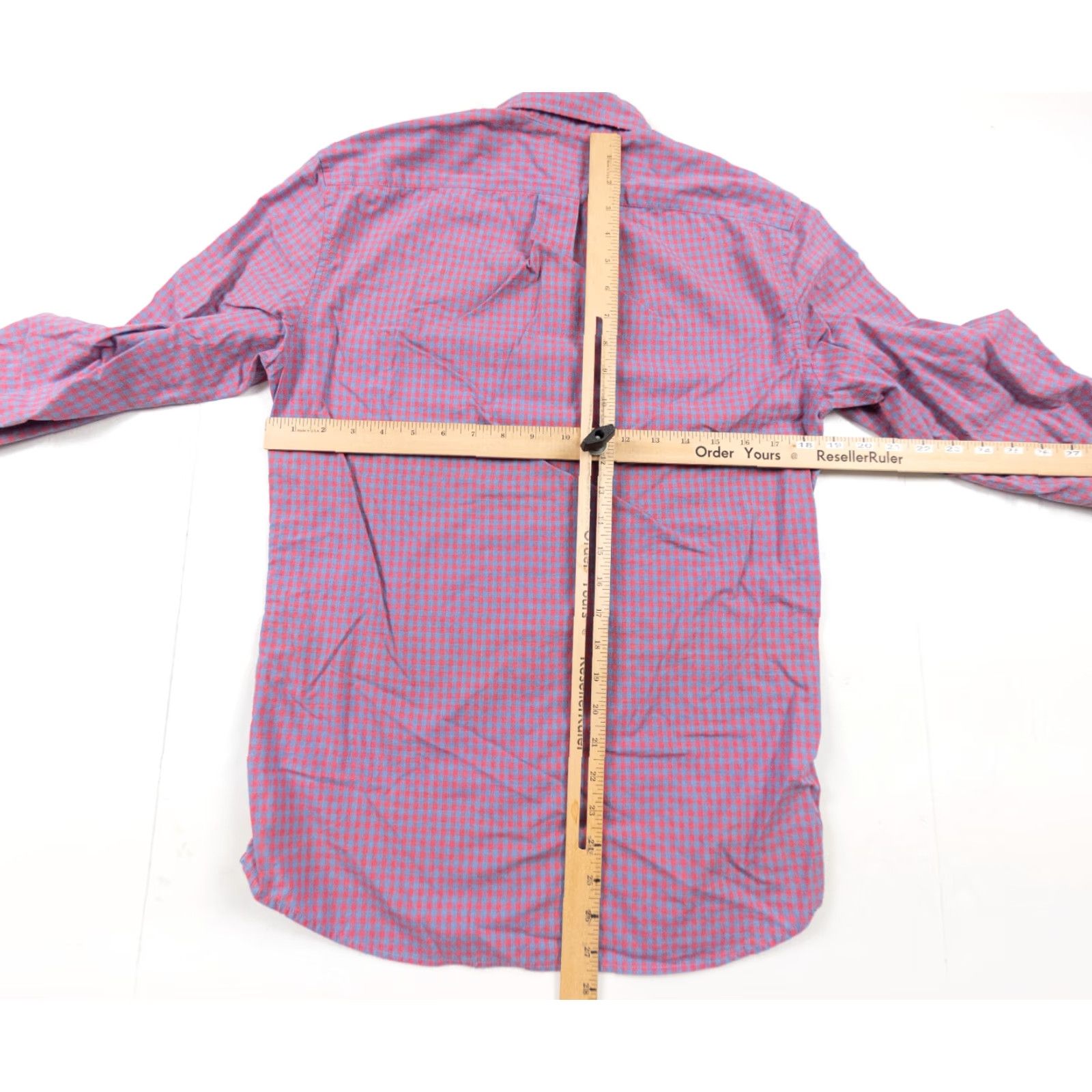 J.Crew J.CREW Men's Slim Fit Button-Up Shirt Small Multicolor Plaid Long Sleeve Stretch Casual Preppy Size US S / EU 44-46 / 1 - 6 Thumbnail