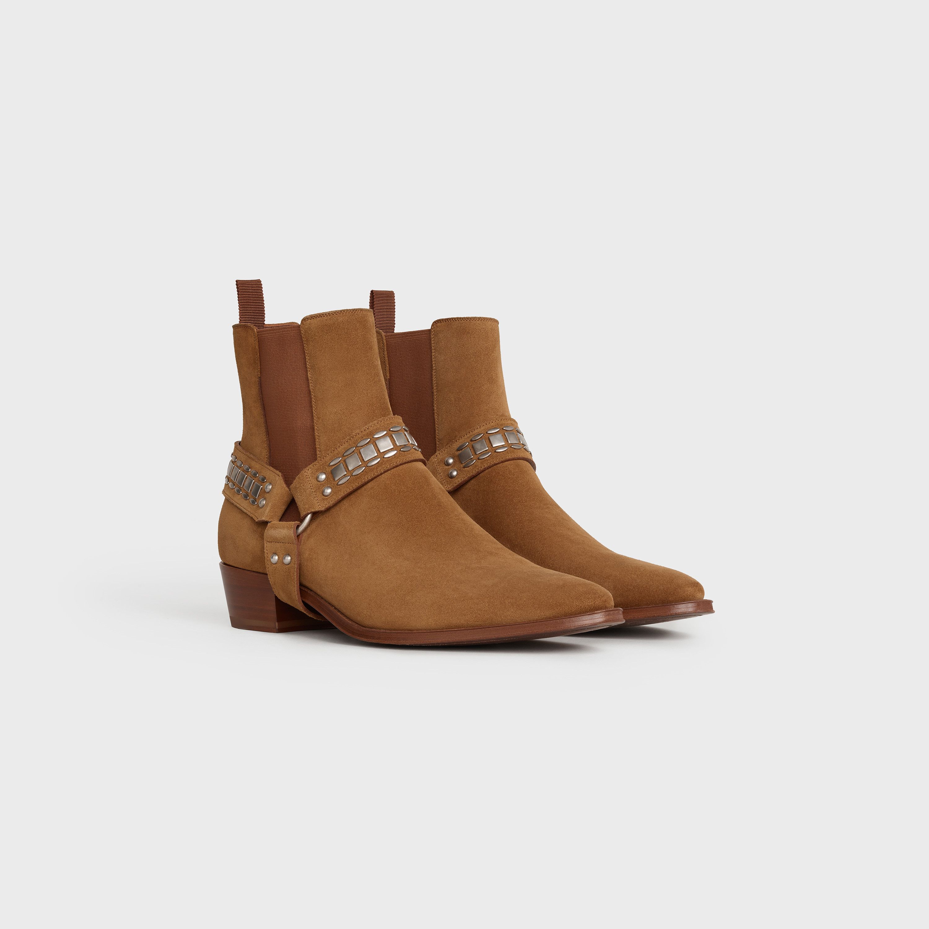 Celine Camargue Biker Chelsea 40mm Havana Boots Size US 9 / IT 39 - 5 Thumbnail