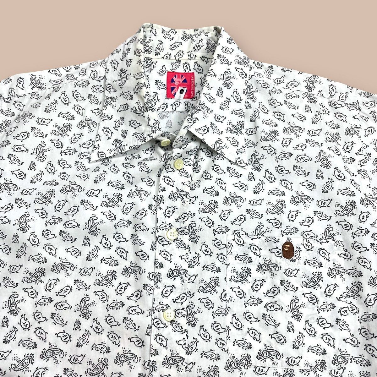 Bape OG2000's Bape Paisley Button-up shirt Size US M / EU 48-50 / 2 - 4 Thumbnail