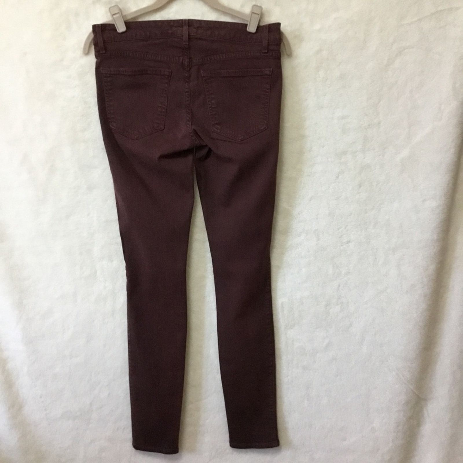 Other Rich & Skinny Wine Skinny Jeans Size 27" / US 4 / IT 40 - 6 Thumbnail